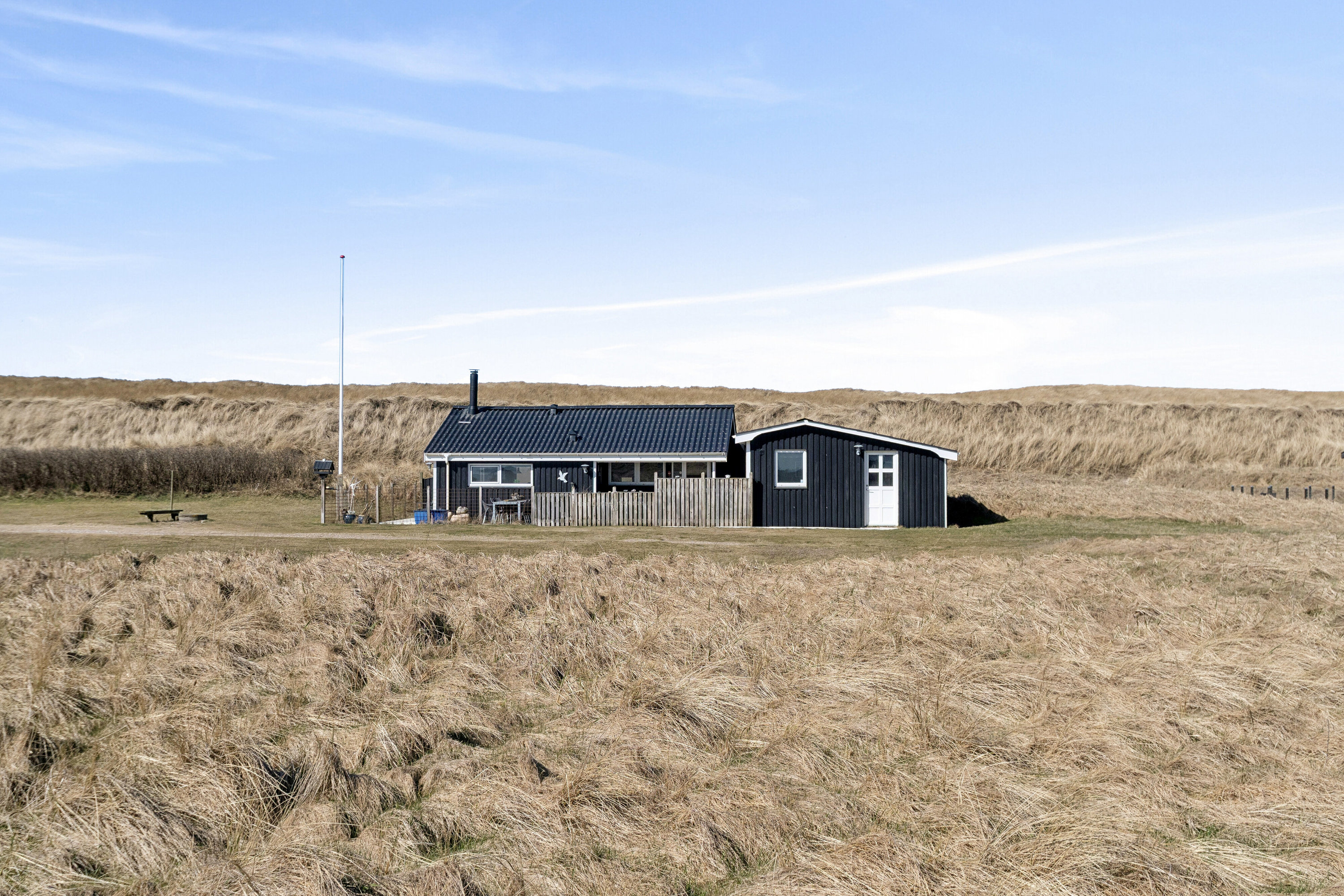 Fremhævet udendørs billede i fuldskærmstilstand. Billede af Klitvej 6, Agger, 7770 Vestervig