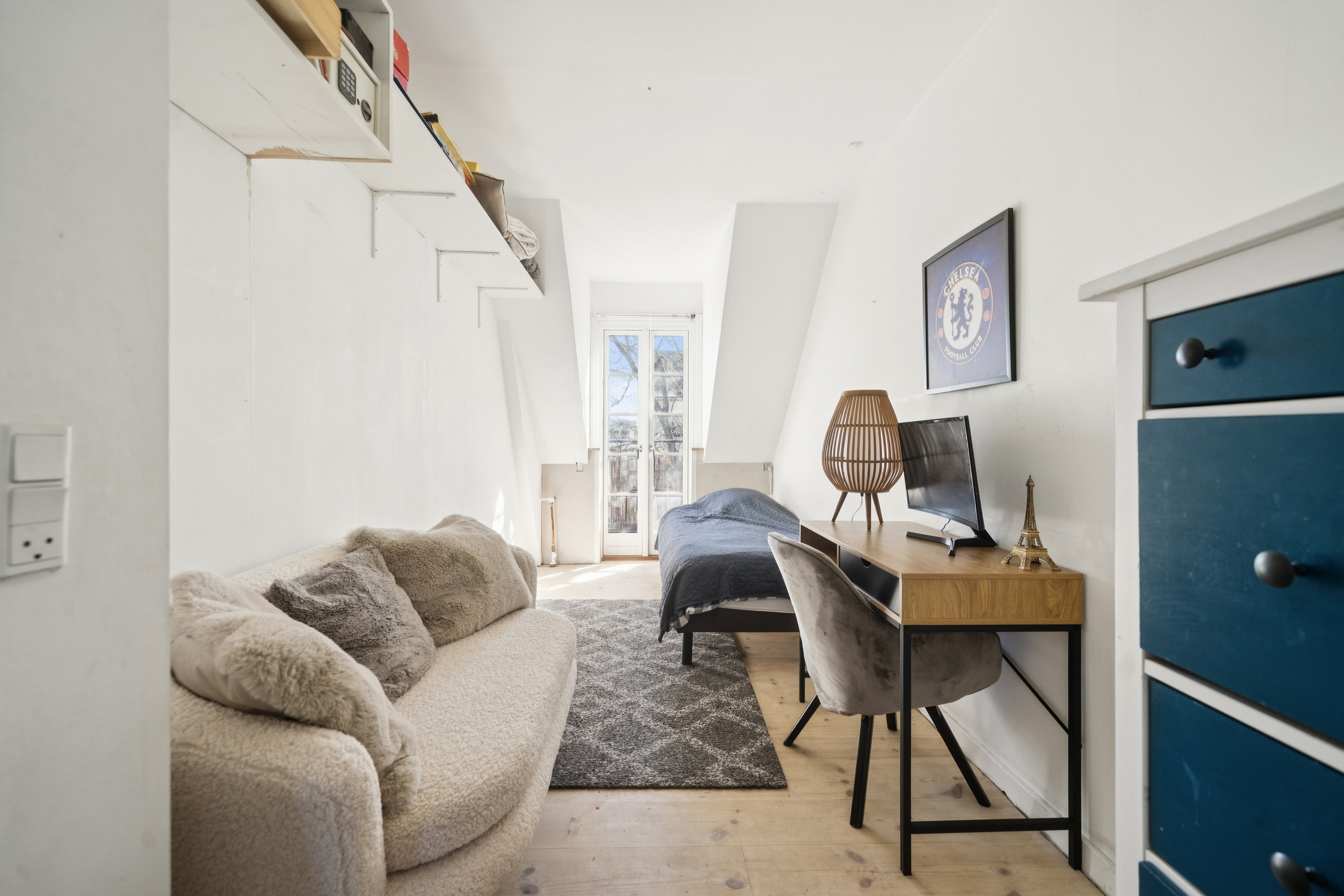 Fremhævet værelse billede i fuldskærmstilstand. Billede af Gammel Kongevej 142, 4. tv., 1850 Frederiksberg C