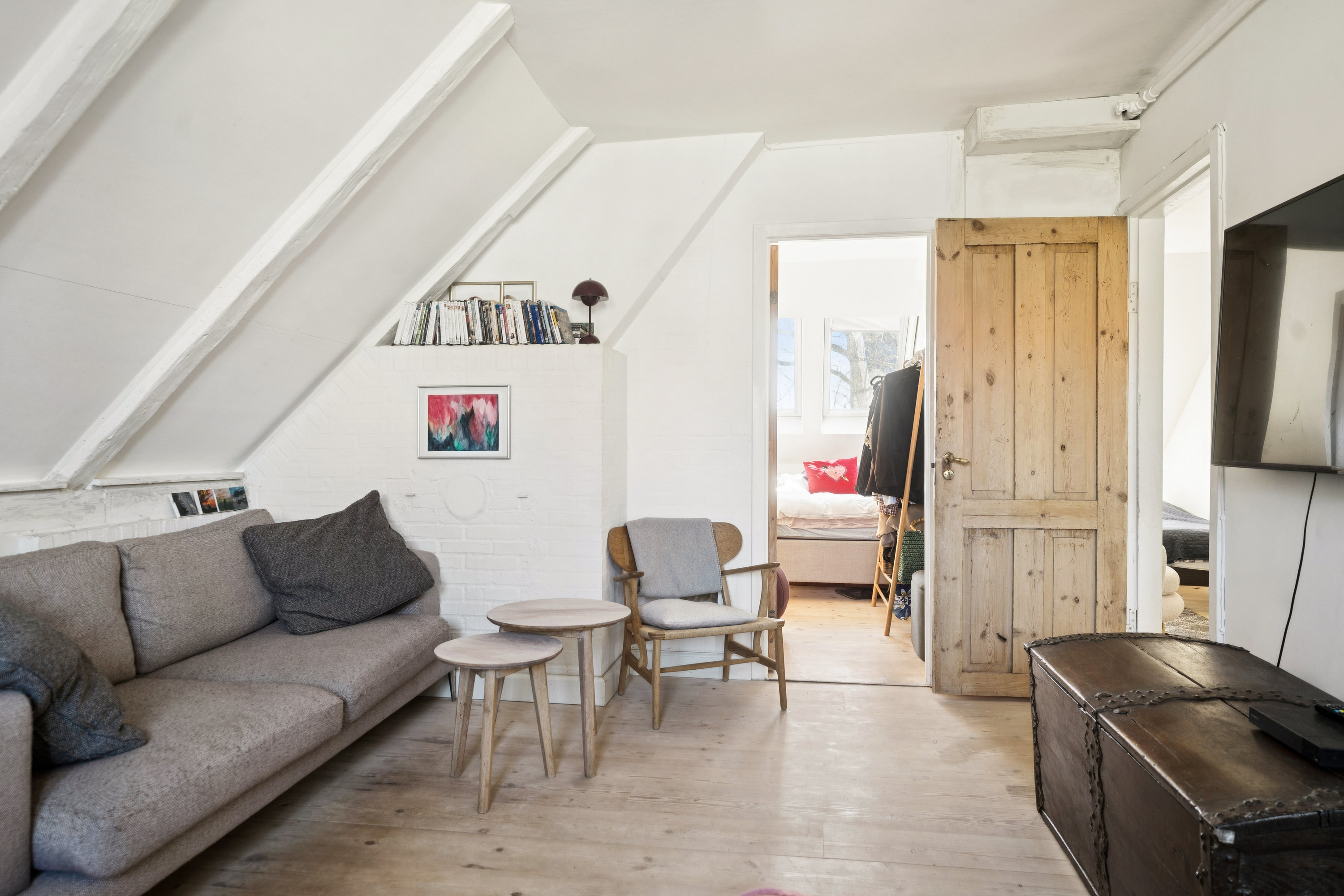 Fremhævet stue billede i fuldskærmstilstand. Billede af Gammel Kongevej 142, 4. tv., 1850 Frederiksberg C