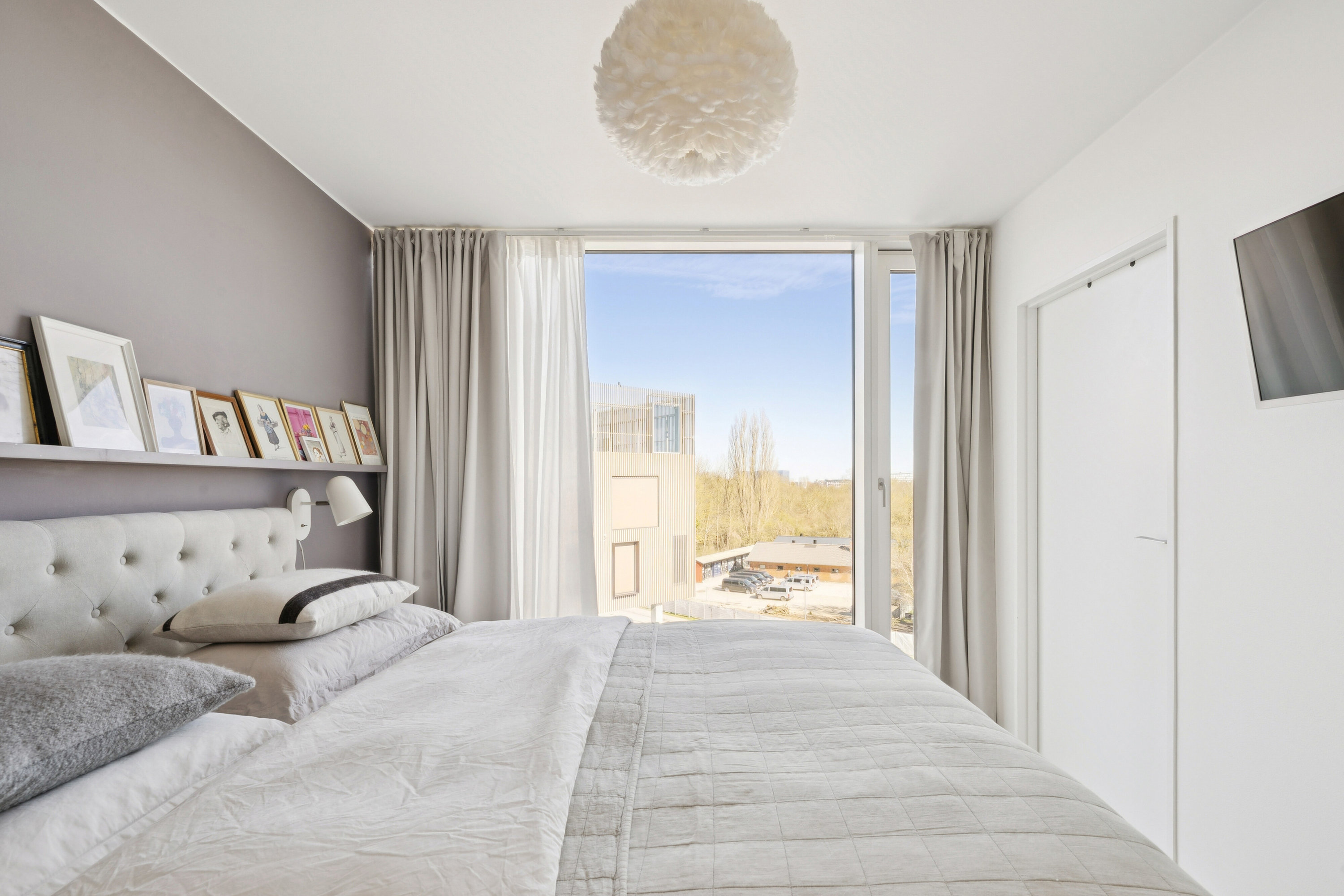 Fremhævet soveværelse billede i fuldskærmstilstand. Billede af Drechselsgade 12, 4. th., 2300 København S