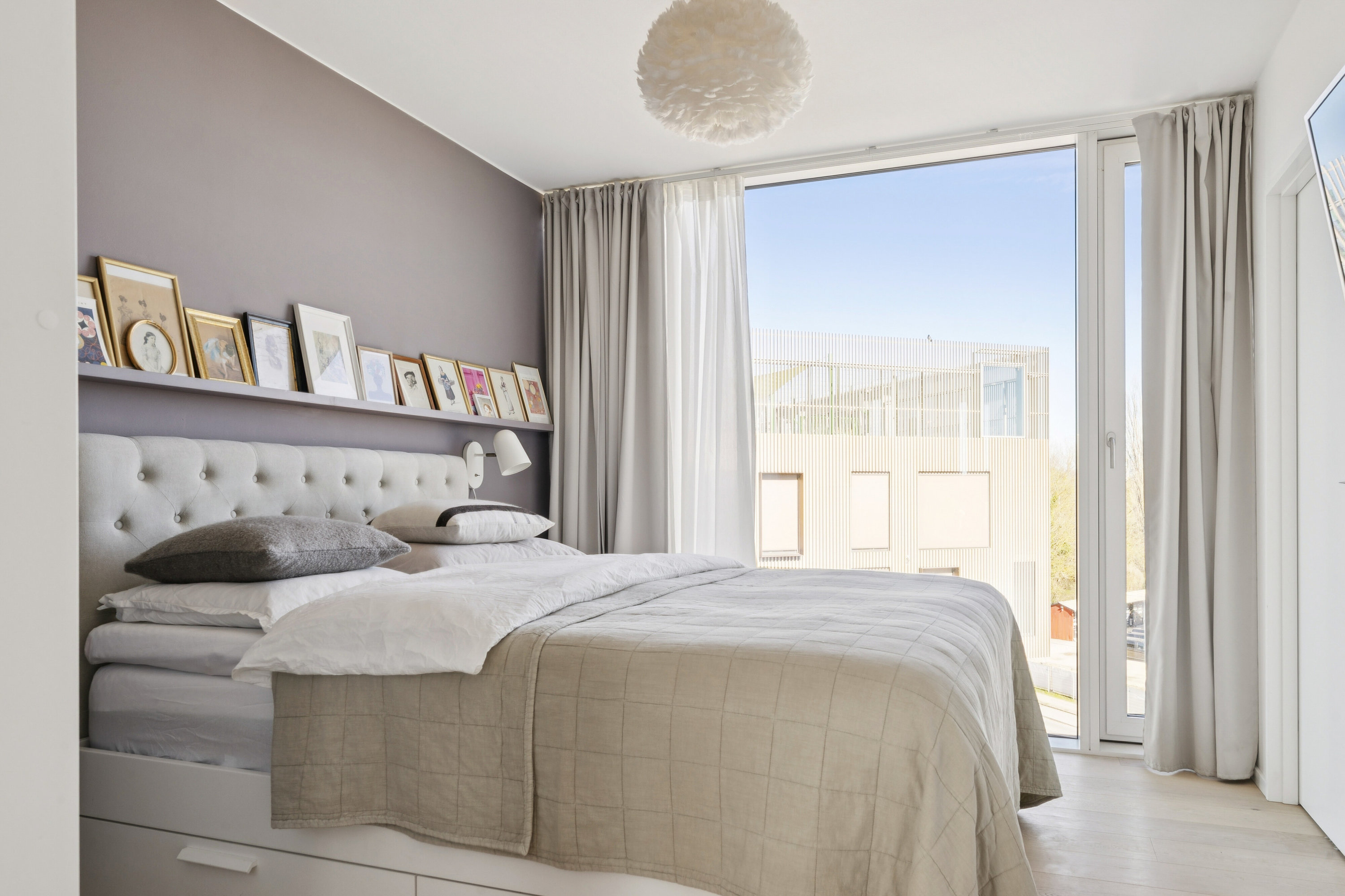 Fremhævet soveværelse billede i fuldskærmstilstand. Billede af Drechselsgade 12, 4. th., 2300 København S