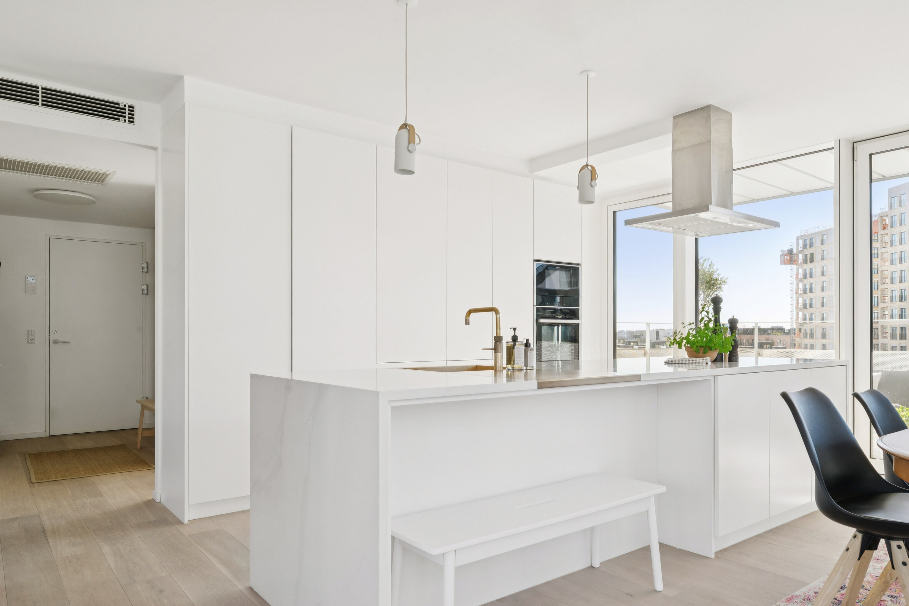 Fremhævet køkken billede i fuldskærmstilstand. Billede af Drechselsgade 12, 4. th., 2300 København S