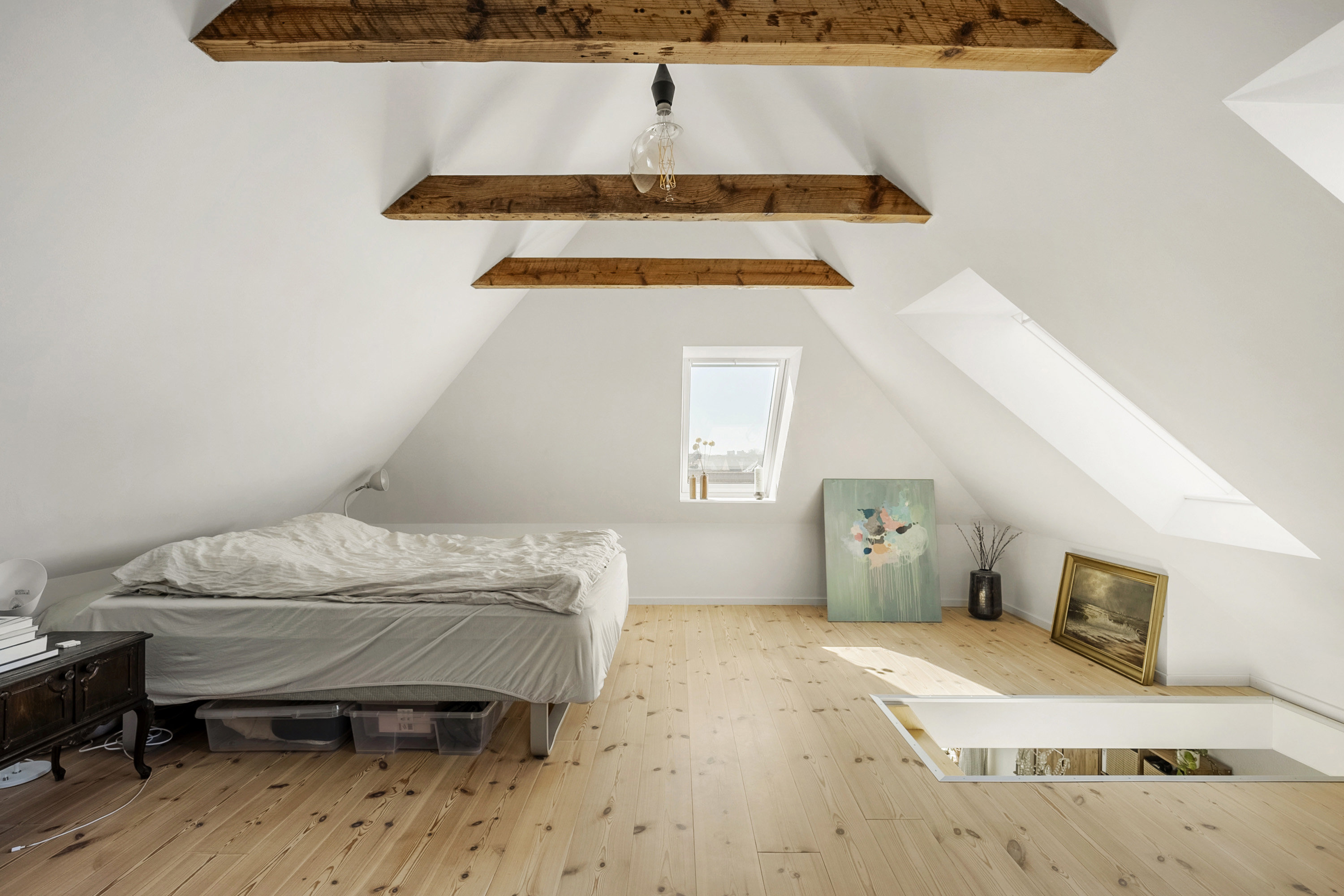 Fremhævet soveværelse billede i fuldskærmstilstand. Billede af Tesdorpfsvej 50, 2., 5000 Odense C