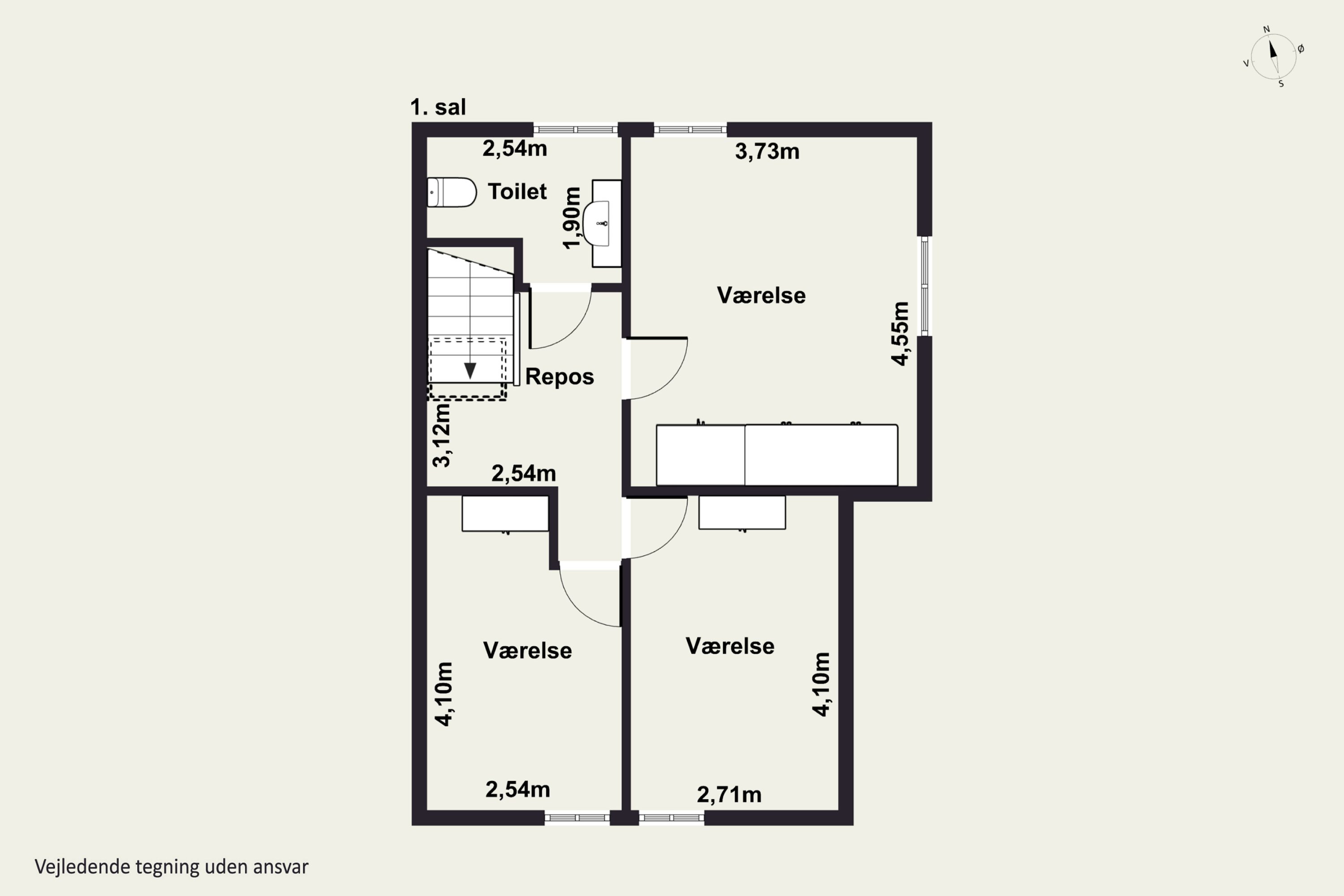 Plantegninger billede af Odensevej 65, Herrested, 5853 Ørbæk