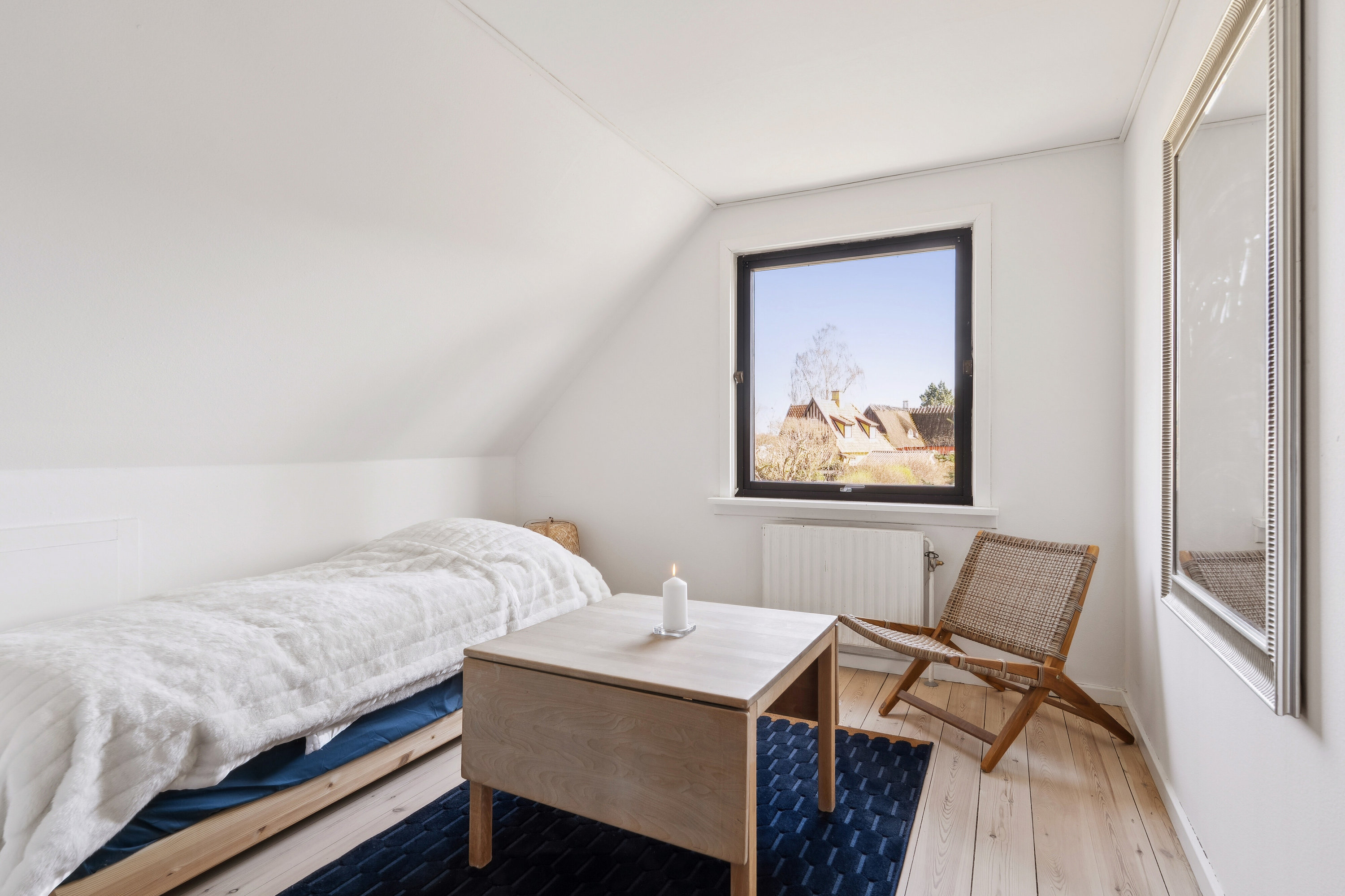 Fremhævet soveværelse billede i fuldskærmstilstand. Billede af Saunte Bygade 32, 3100 Hornbæk