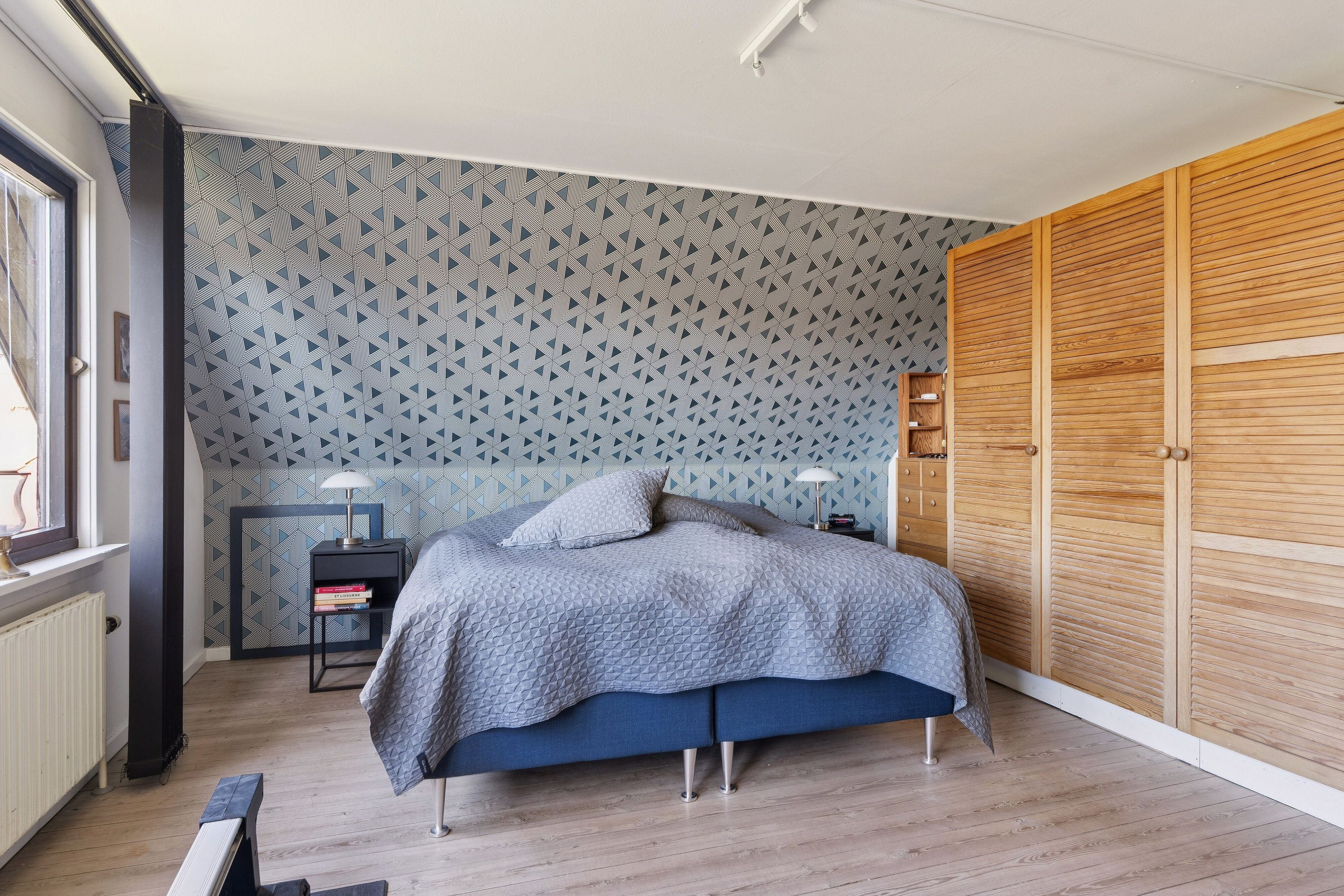 Fremhævet soveværelse billede i fuldskærmstilstand. Billede af Saunte Bygade 32, 3100 Hornbæk