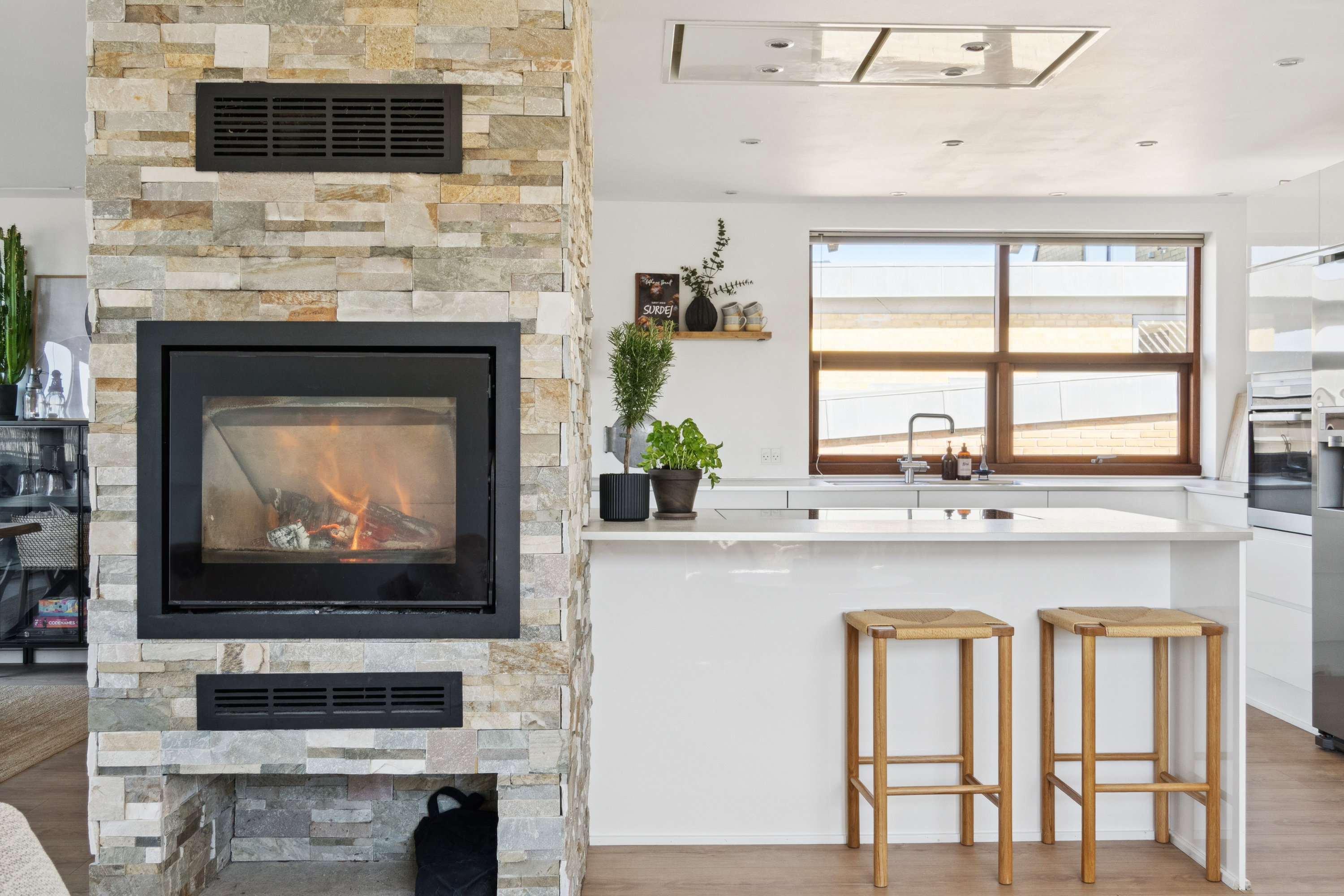 Fremhævet stue billede i fuldskærmstilstand. Billede af Højlundsvej 13, 7800 Skive