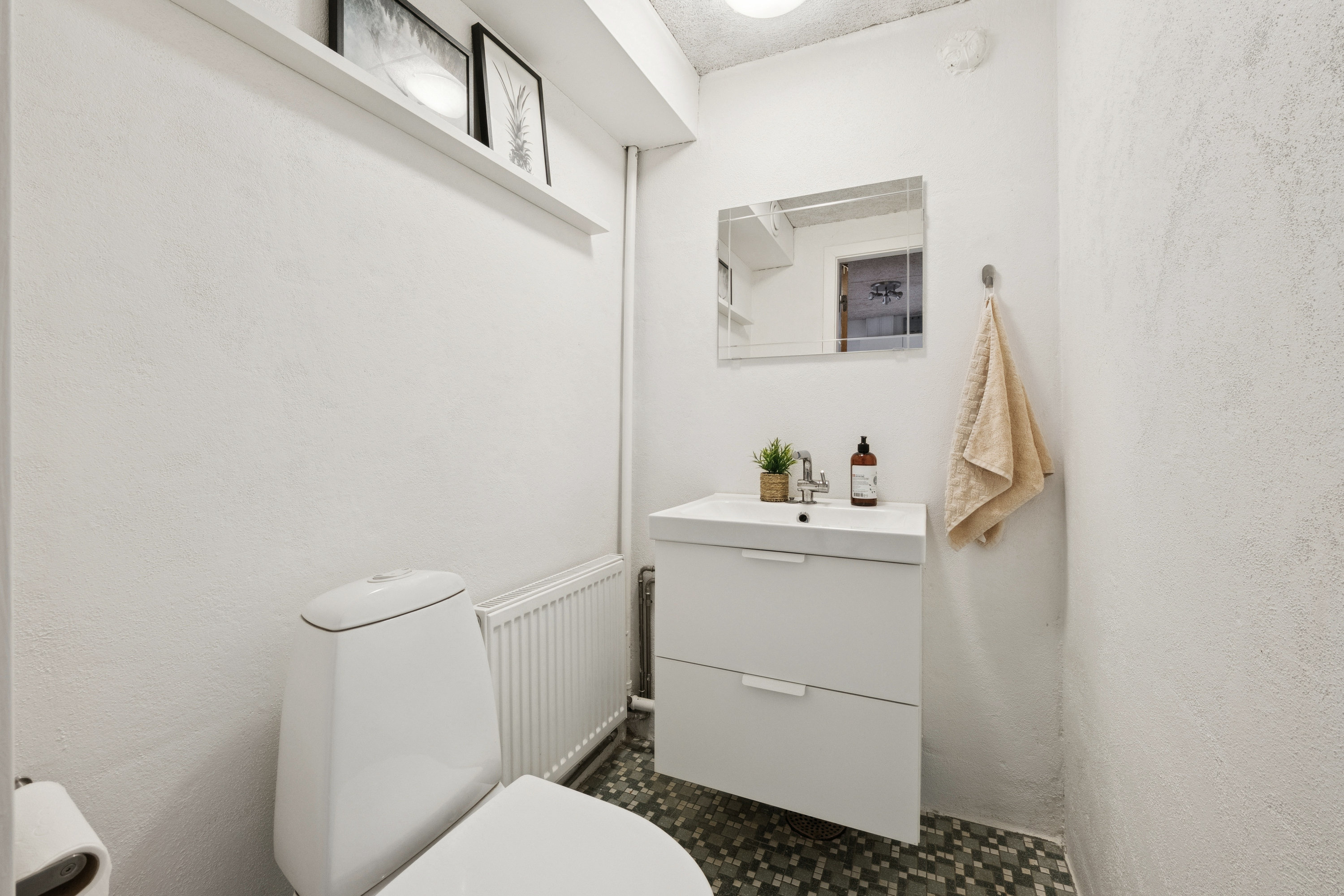 Fremhævet badeværelse billede i fuldskærmstilstand. Billede af Højlundsvej 13, 7800 Skive