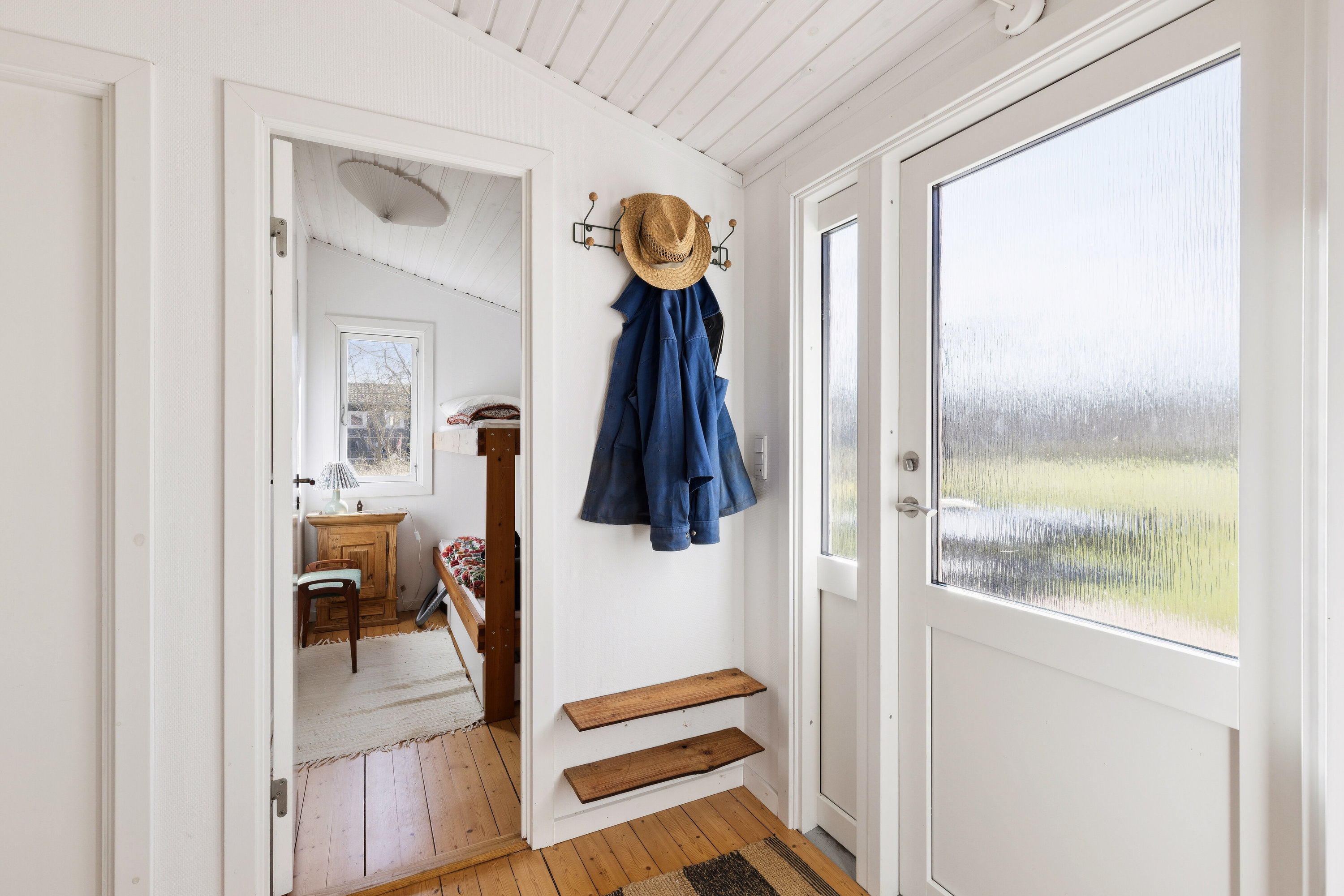 Fremhævet gang billede i fuldskærmstilstand. Billede af Mindevej 16, Dalby Strand, 4281 Gørlev