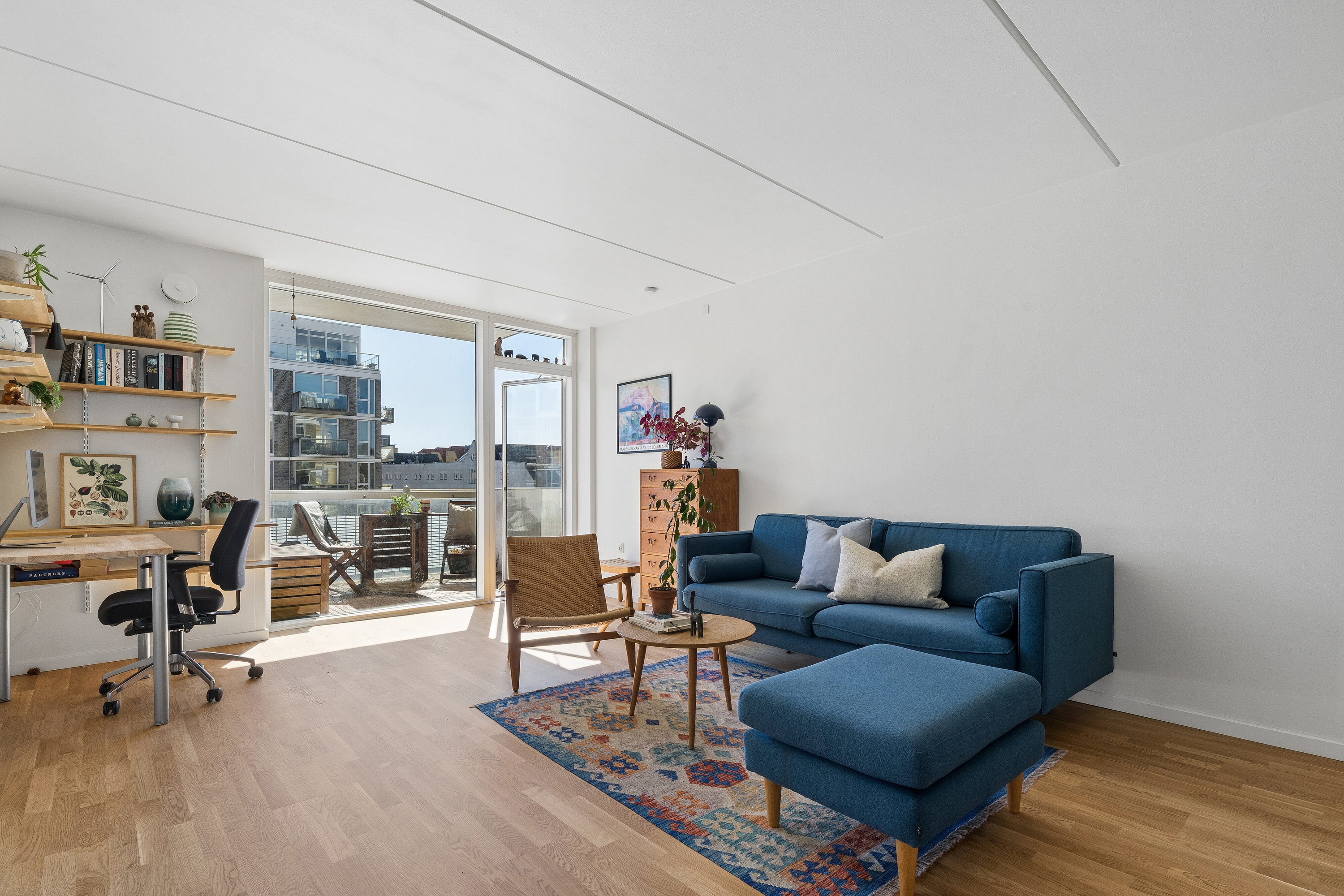 Fremhævet stue billede i fuldskærmstilstand. Billede af Klaksvigsgade 7, 3. tv., 2300 København S