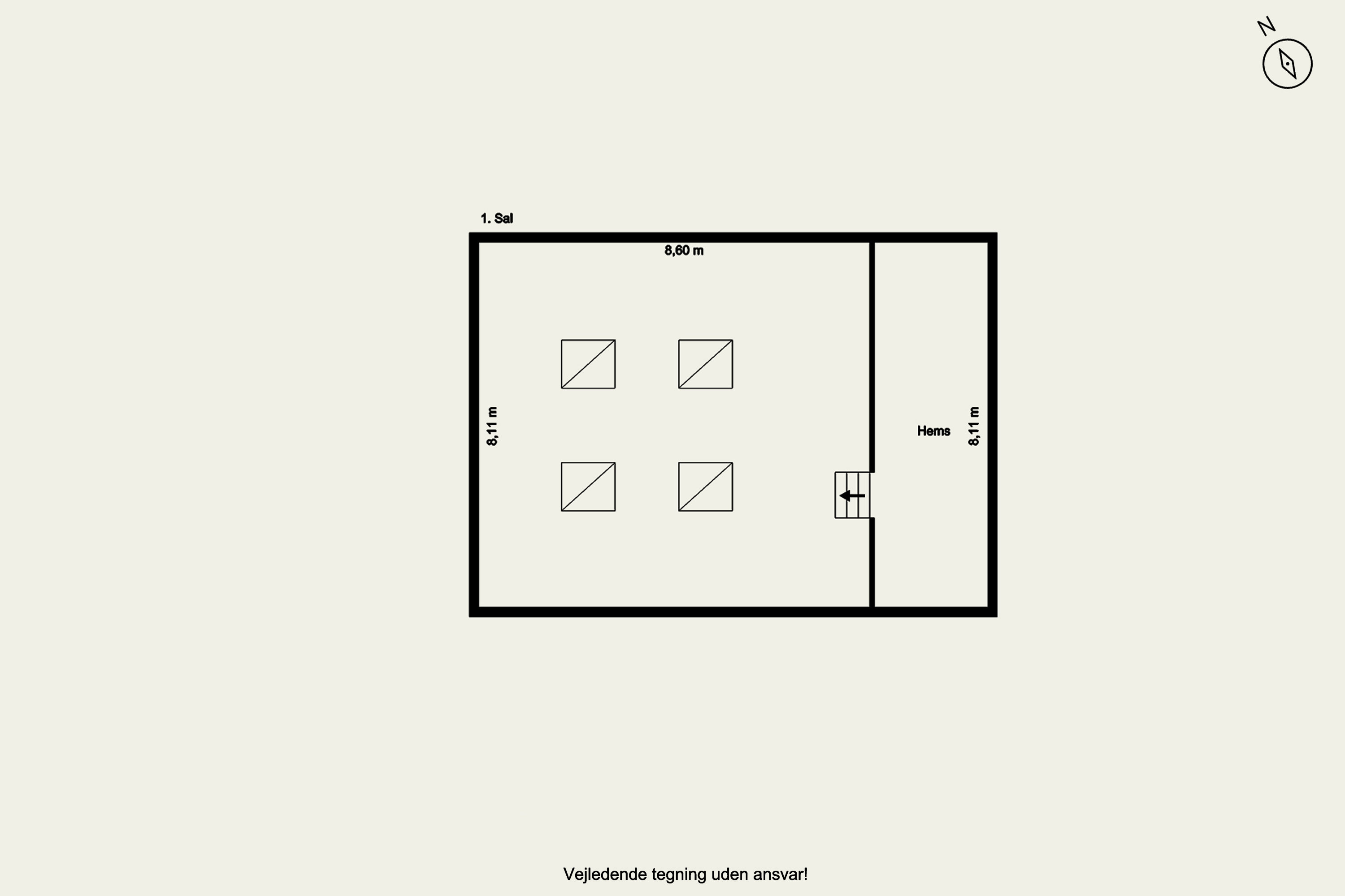 Plantegninger billede af Kølkærvej 57, Hammerum, 7400 Herning