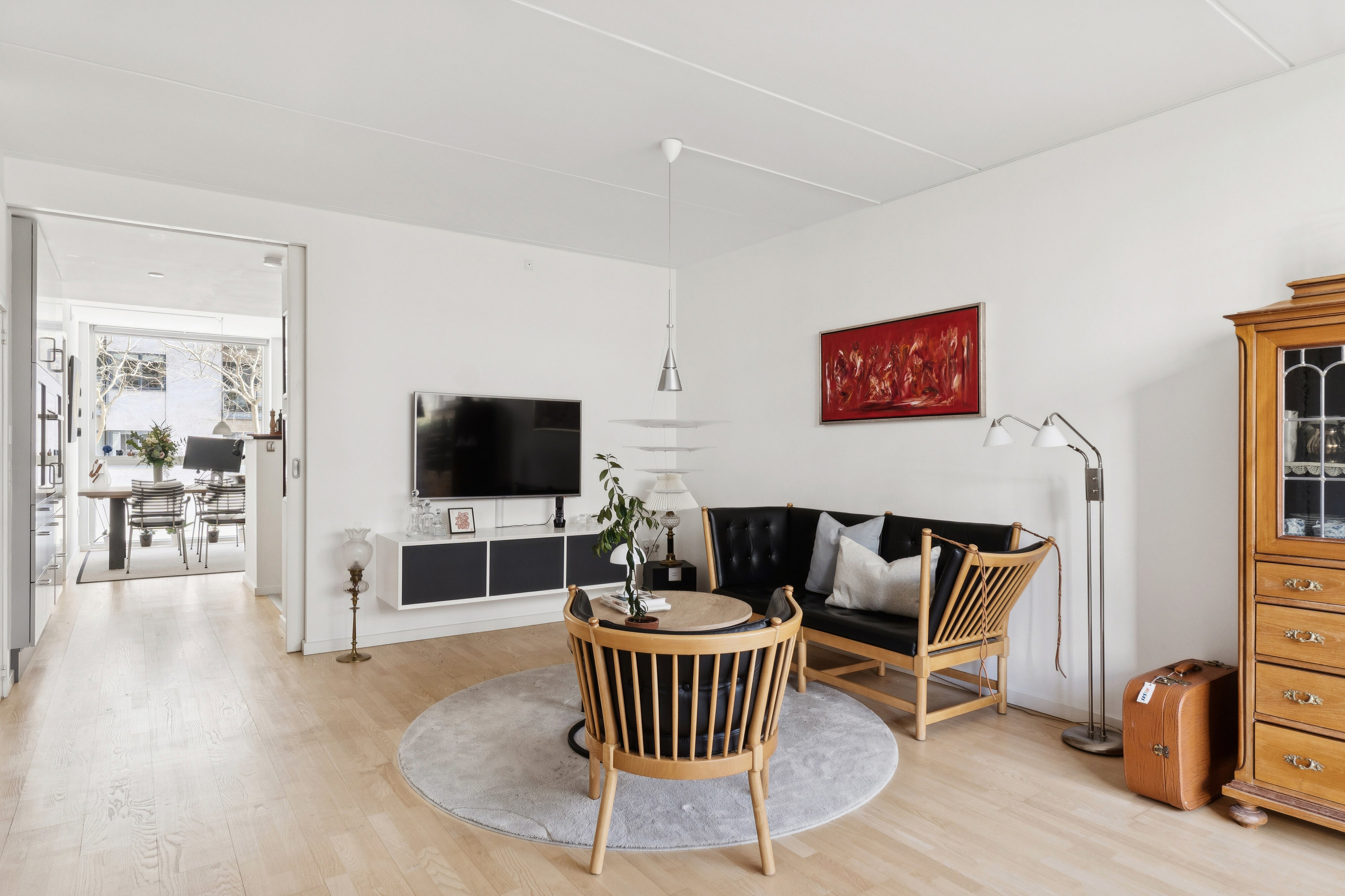 Fremhævet stue billede i fuldskærmstilstand. Billede af Weidekampsgade 53, st.. tv., 2300 København S