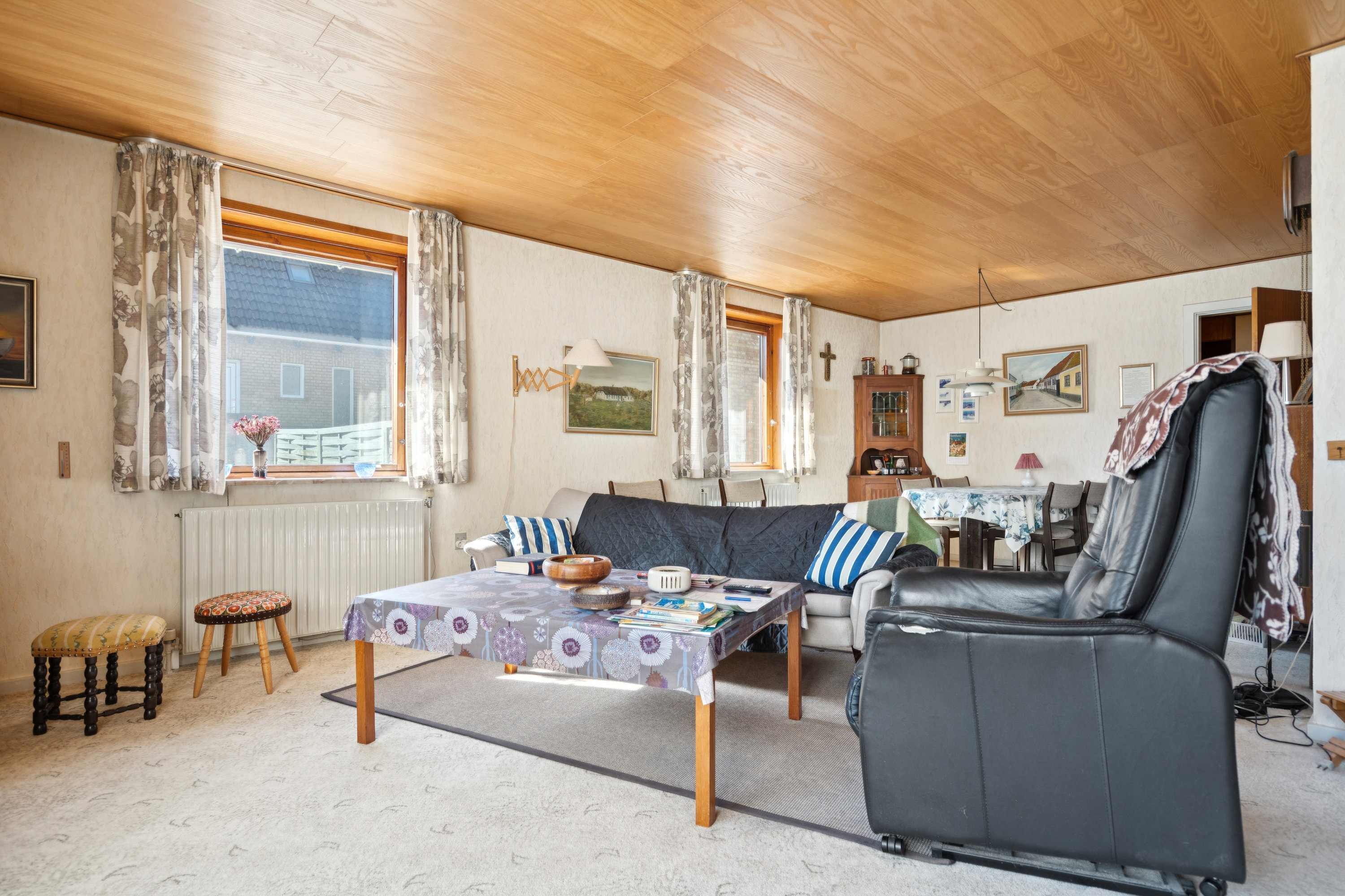 Fremhævet stue billede i fuldskærmstilstand. Billede af Højersgade 6, 9850 Hirtshals