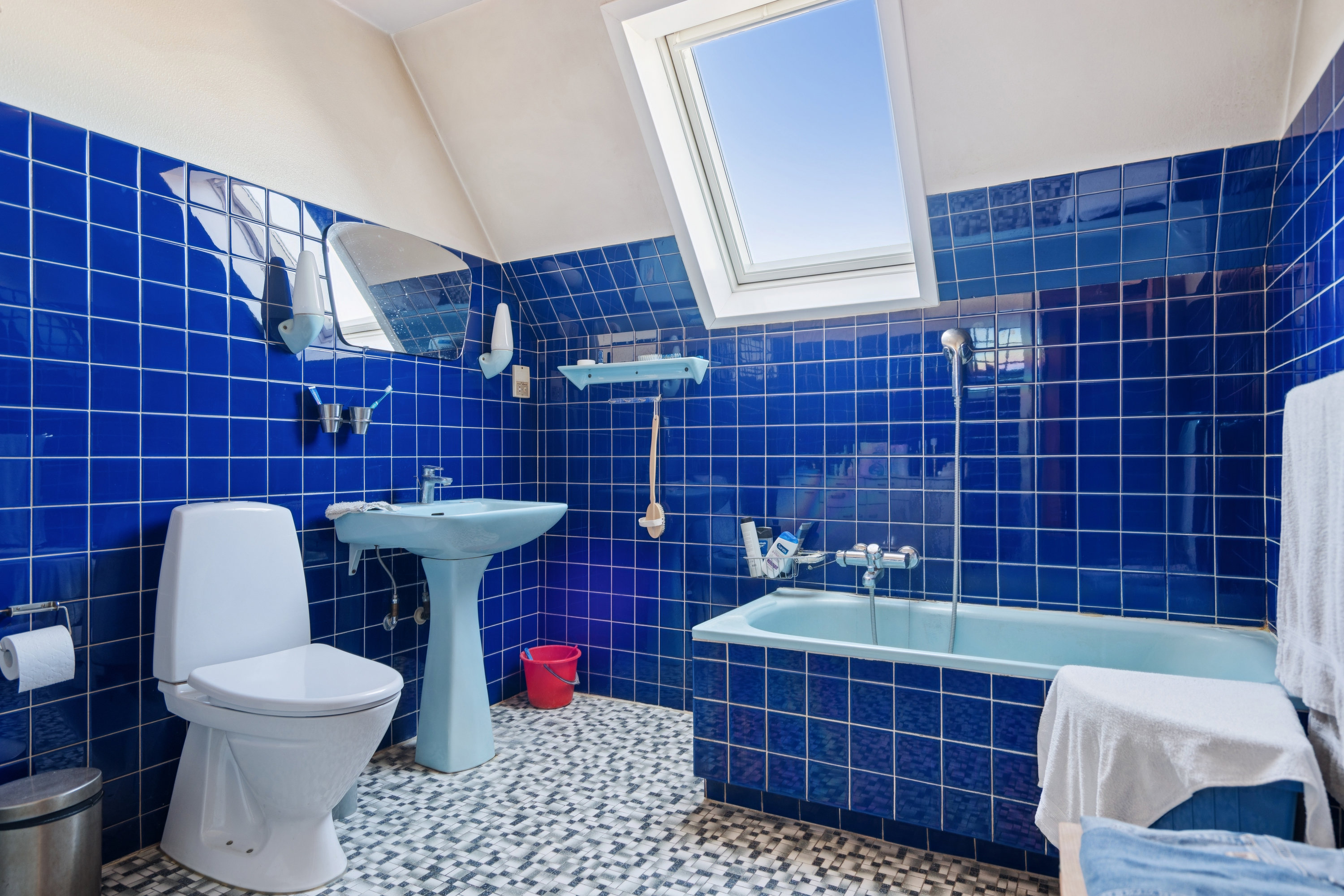 Fremhævet badeværelse billede i fuldskærmstilstand. Billede af Højersgade 6, 9850 Hirtshals