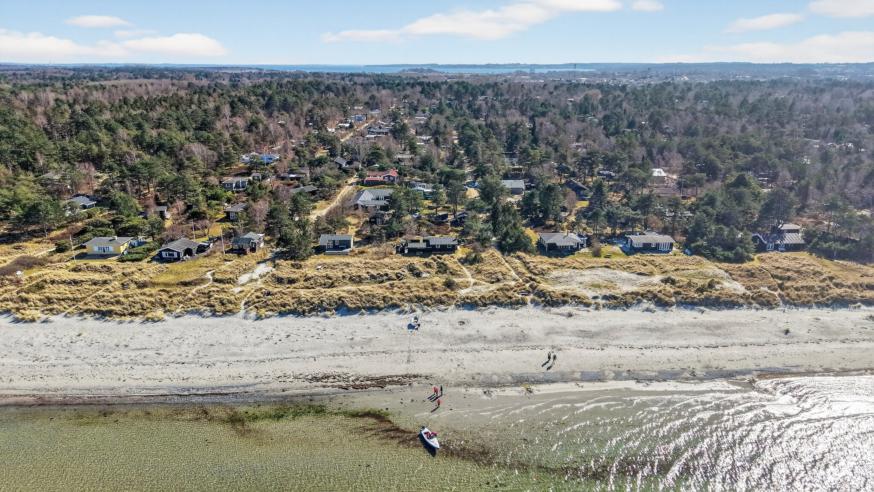 Fremhævet luftfoto billede i fuldskærmstilstand. Billede af Skærby Dal 26, Skærby Strand, 4500 Nykøbing Sj