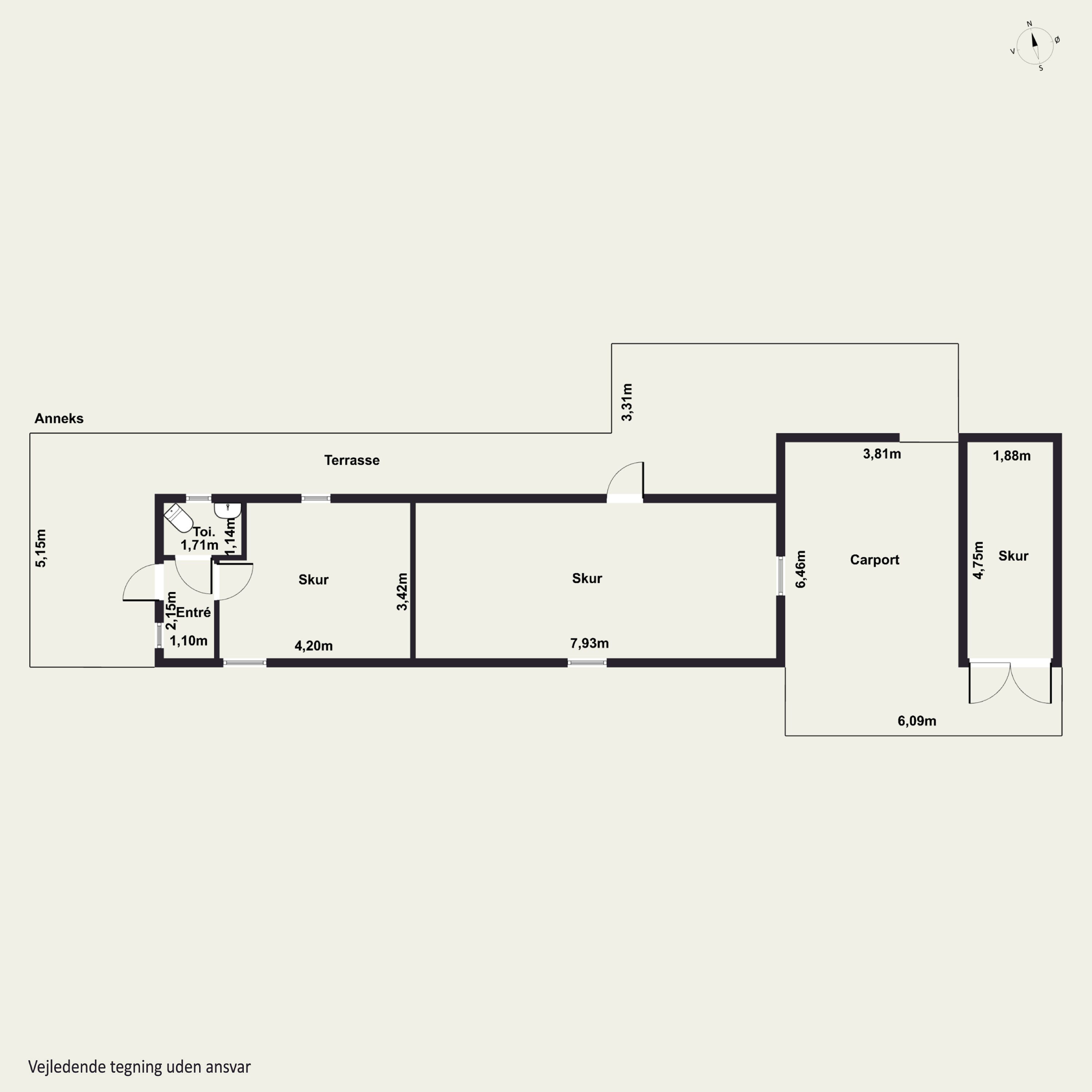 Plantegninger billede af Arnakkevej 18, 4593 Eskebjerg