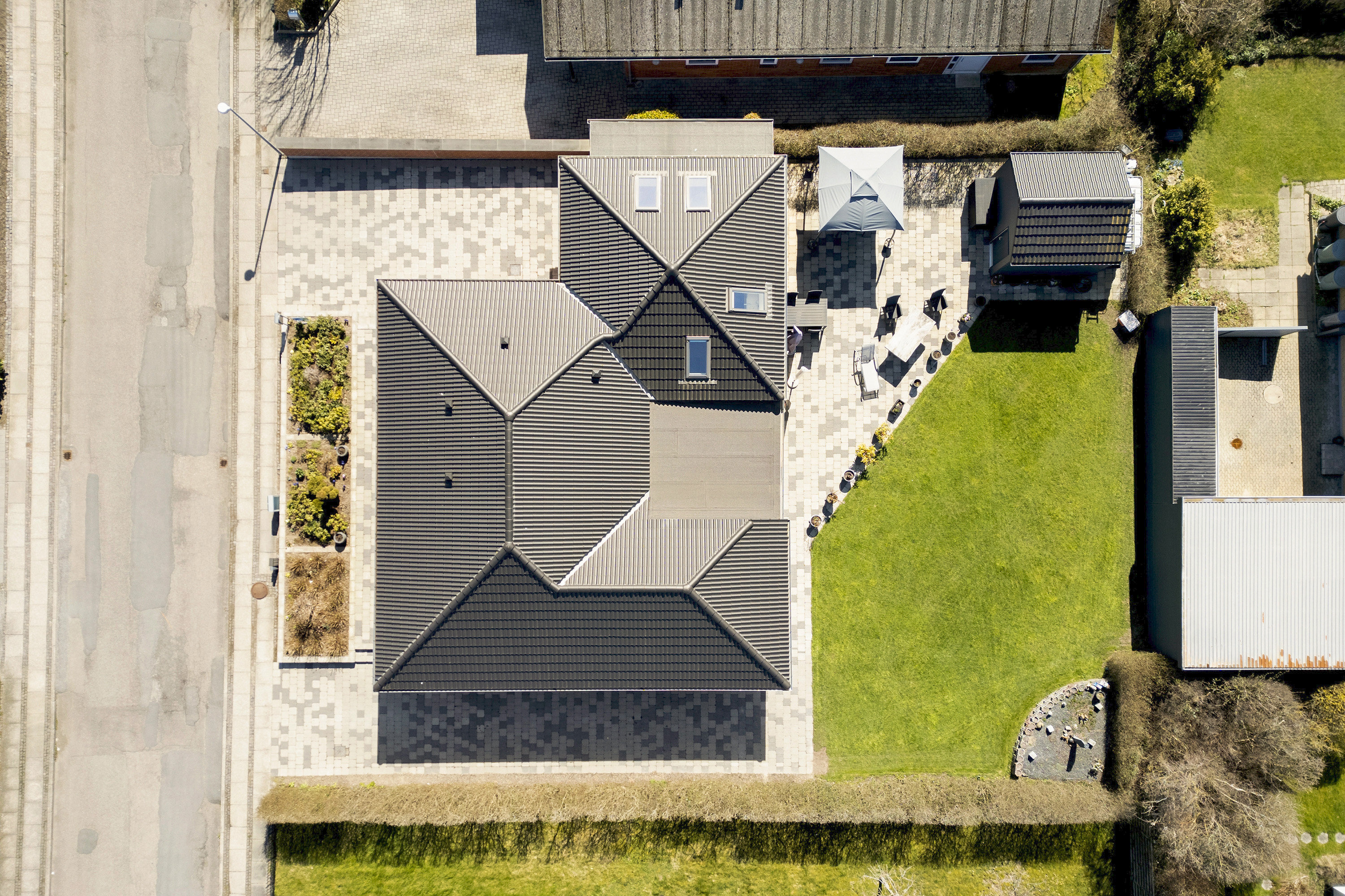 Fremhævet område billede i fuldskærmstilstand. Billede af Egevænget 3, 8362 Hørning