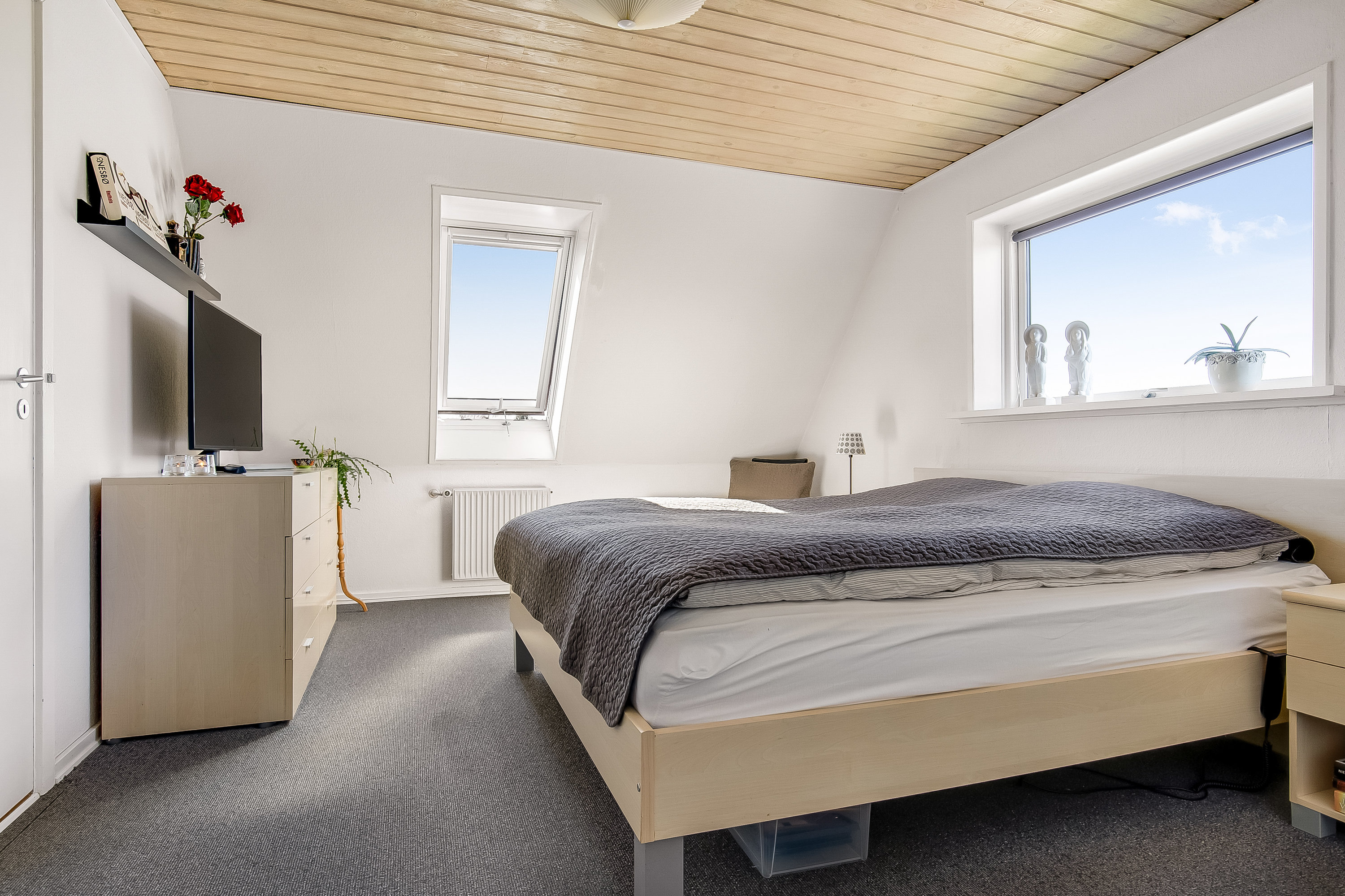 Fremhævet soveværelse billede i fuldskærmstilstand. Billede af Anemonevej 6, 6000 Kolding