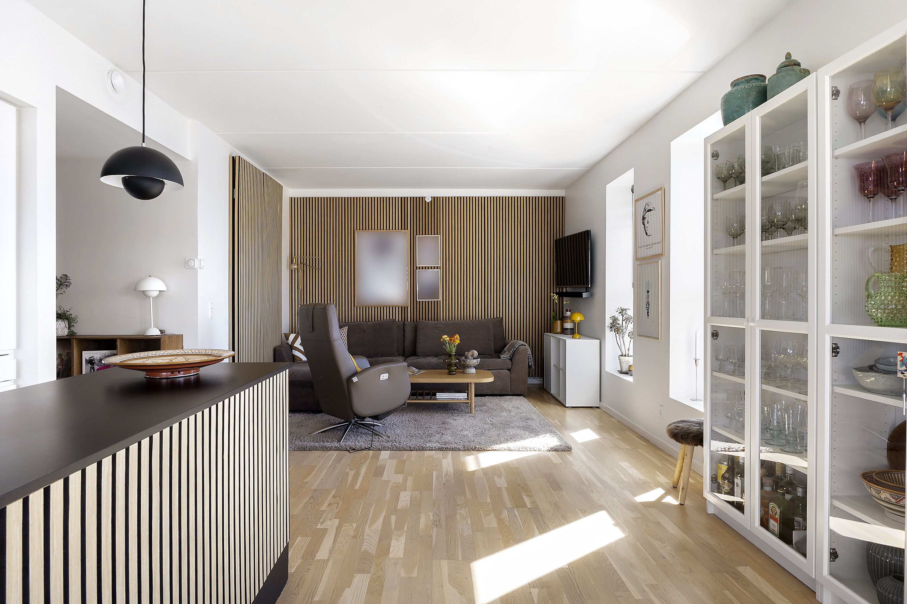 Fremhævet stue billede i fuldskærmstilstand. Billede af Toldkammeret 9, 2. 4., 7000 Fredericia