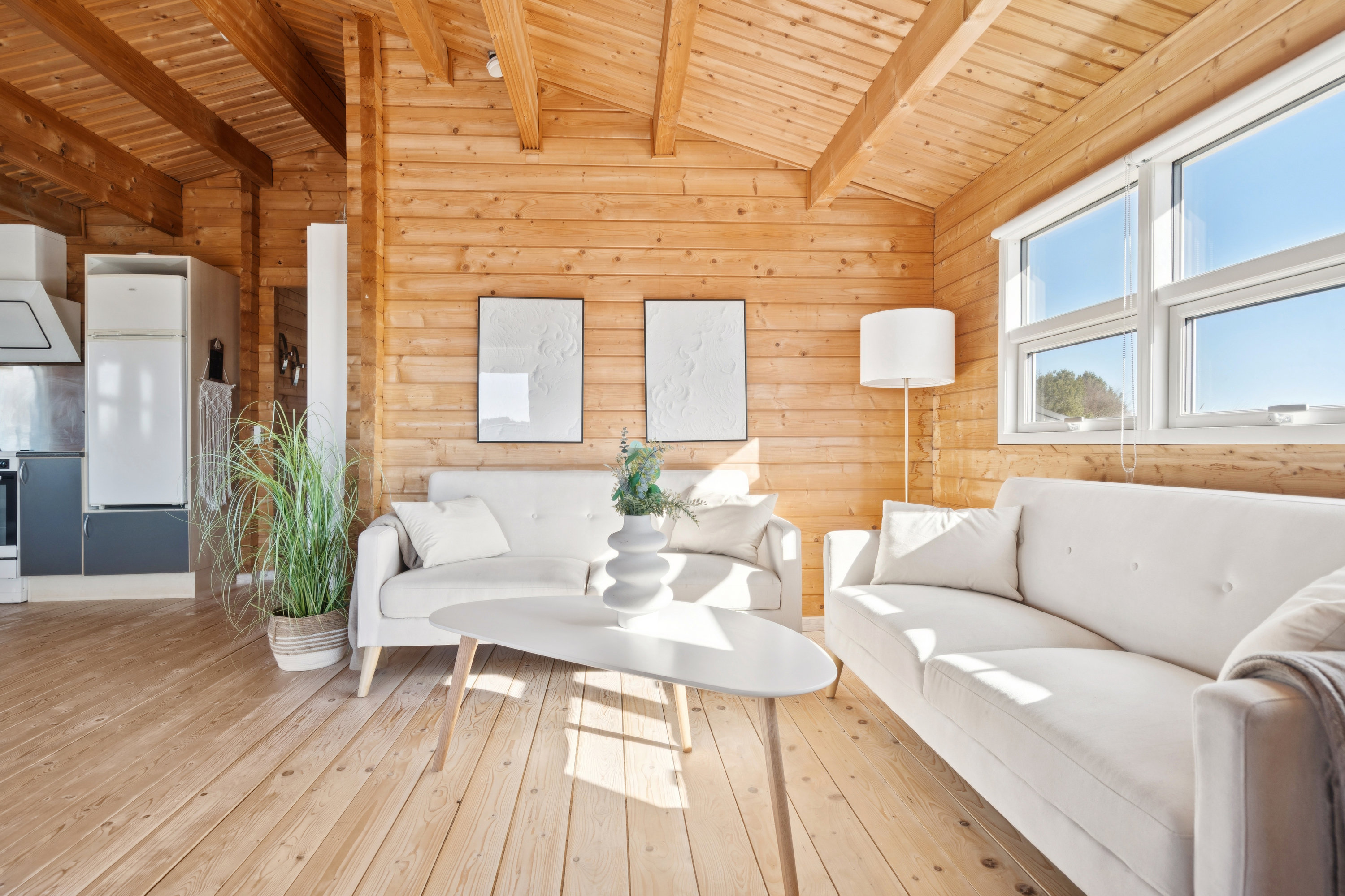 Fremhævet stue billede i fuldskærmstilstand. Billede af Kragekæret 17, Tornby, 9850 Hirtshals