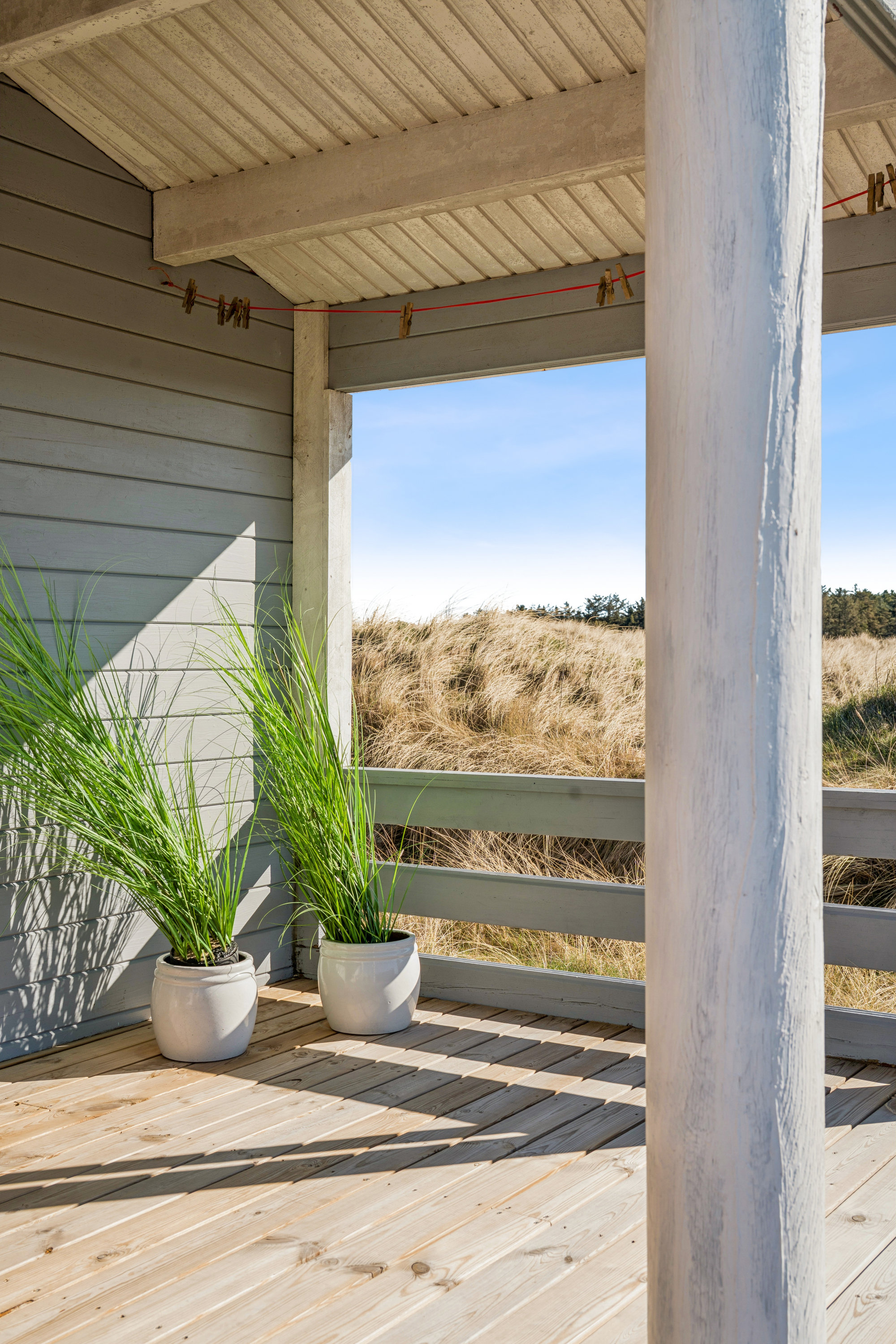 Fremhævet terrasse billede i fuldskærmstilstand. Billede af Kragekæret 17, Tornby, 9850 Hirtshals