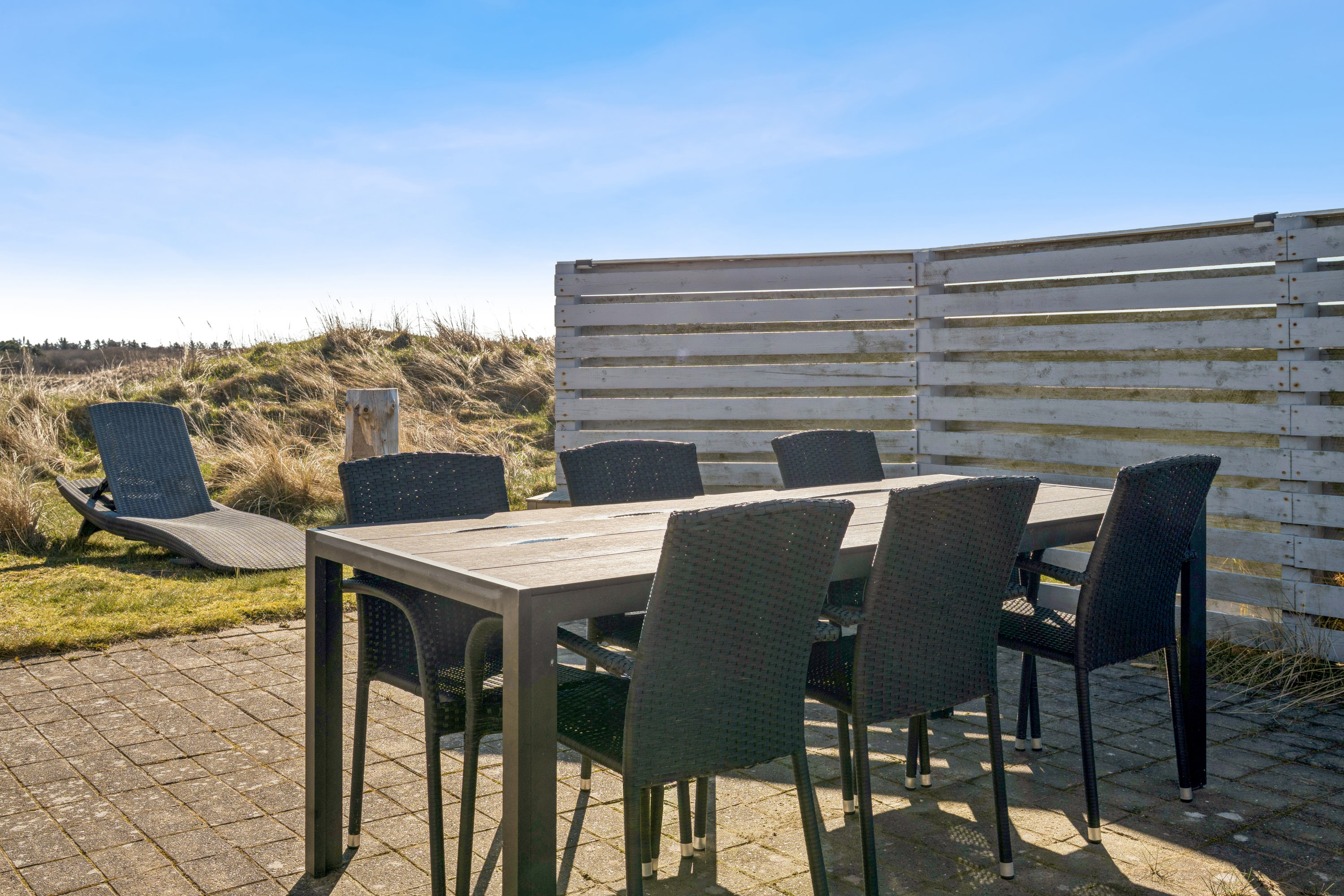 Fremhævet terrasse billede i fuldskærmstilstand. Billede af Kragekæret 17, Tornby, 9850 Hirtshals