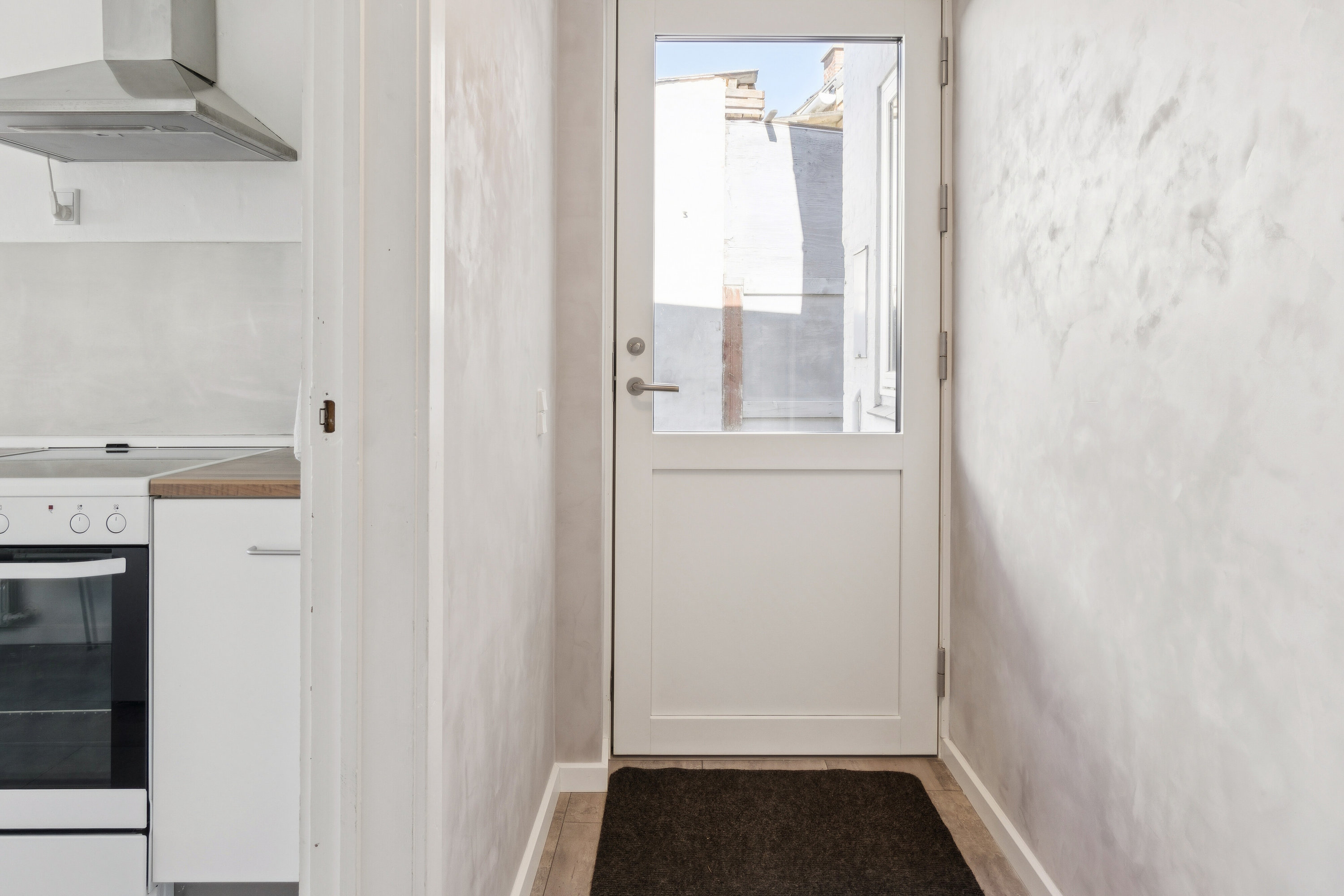 Fremhævet hall billede i fuldskærmstilstand. Billede af Åkirkebyvej 16, Rønne, 3700 Rønne