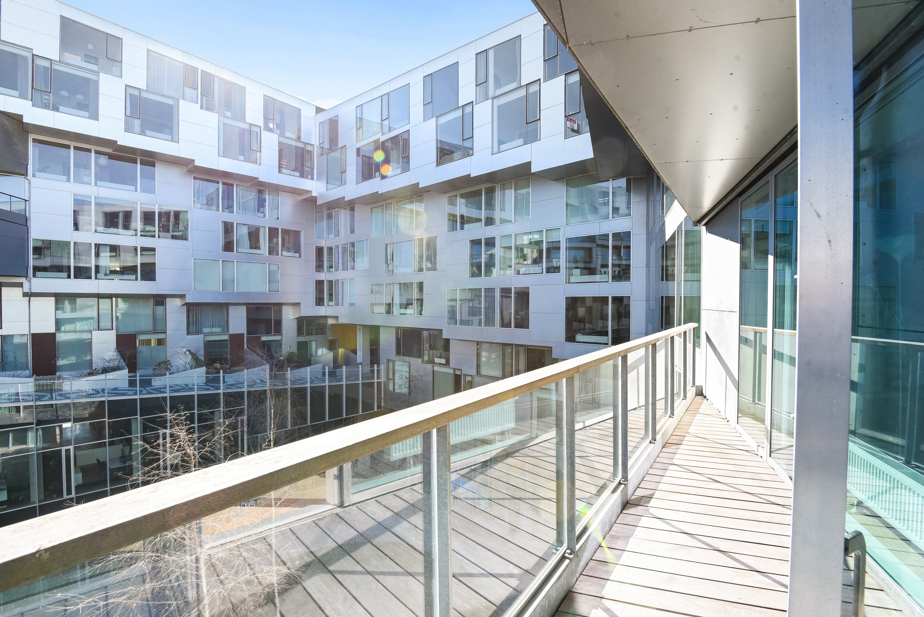 Fremhævet altan billede i fuldskærmstilstand. Billede af Richard Mortensens Vej 67, 4. 2., 2300 København S