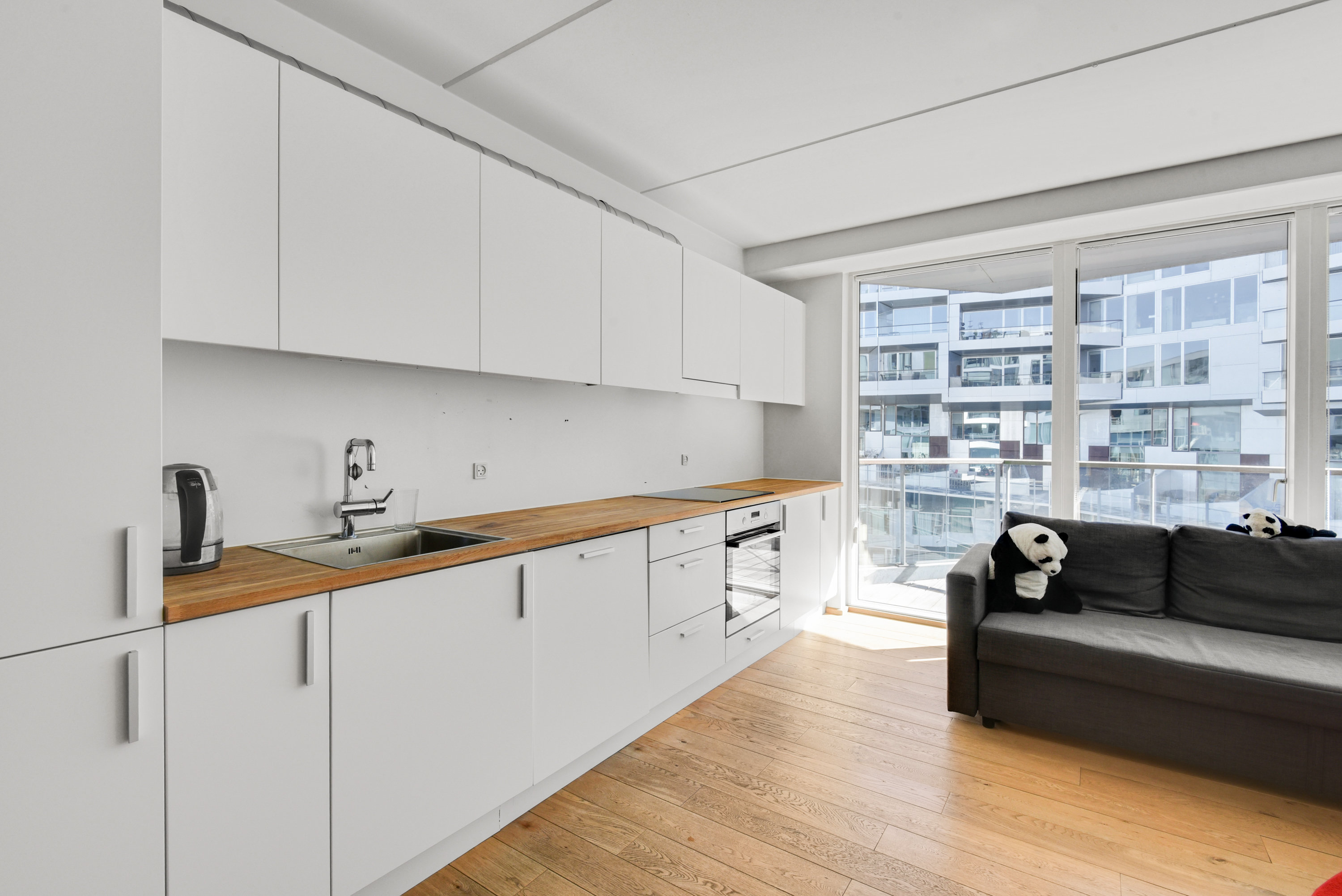 Fremhævet køkken billede i fuldskærmstilstand. Billede af Richard Mortensens Vej 67, 4. 2., 2300 København S