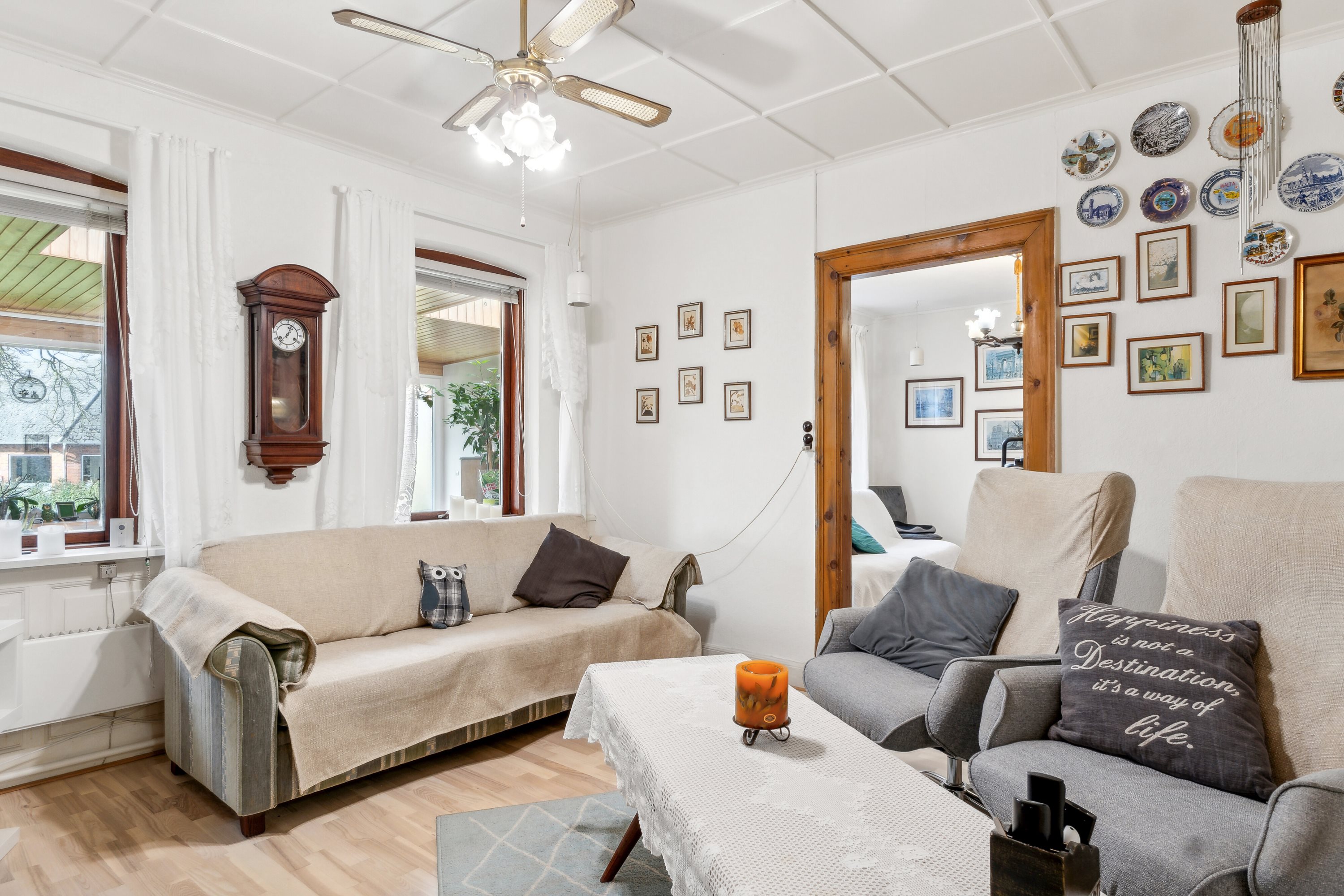 Fremhævet stue billede i fuldskærmstilstand. Billede af Trunderup Dongsvej 2, 5772 Kværndrup