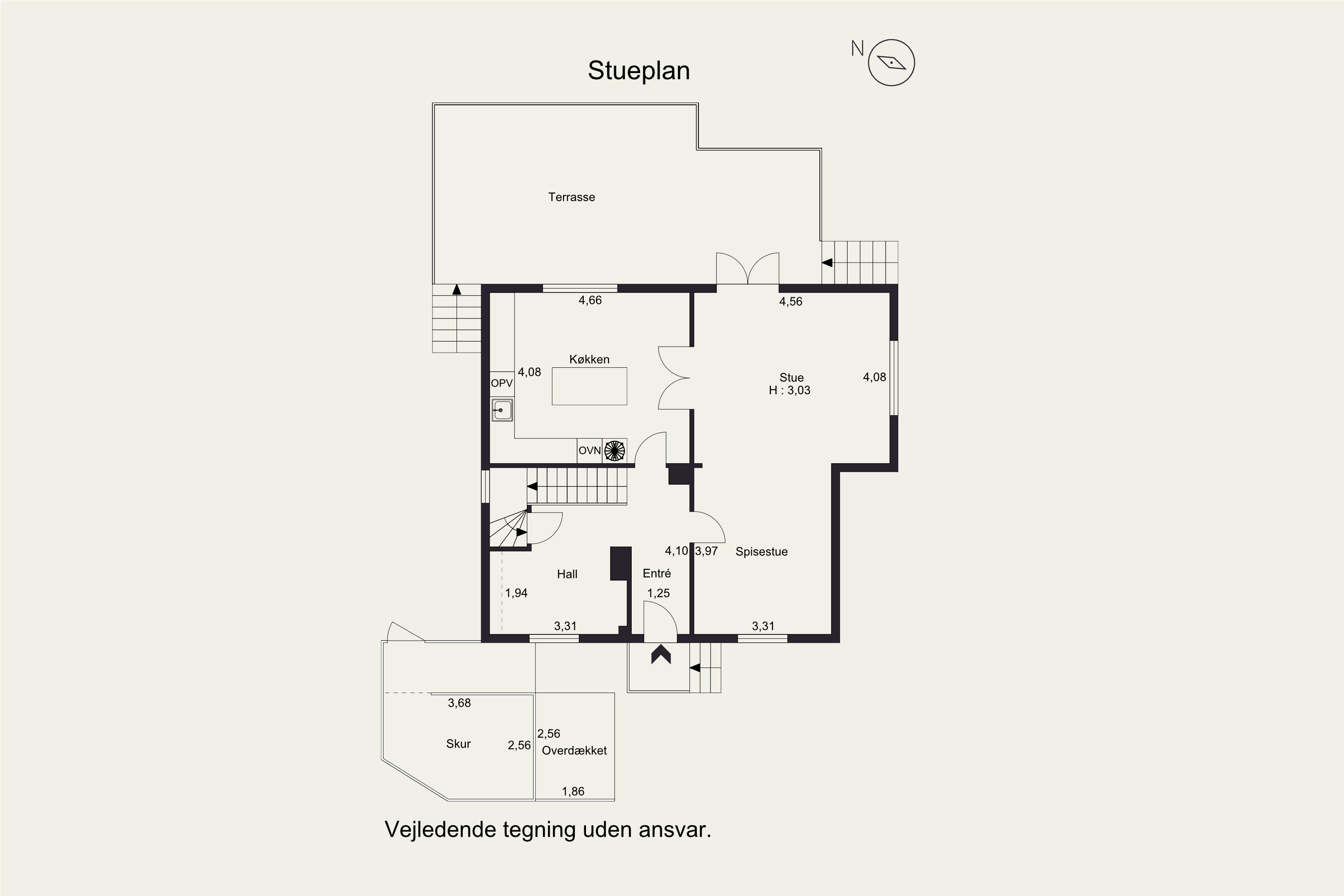 Plantegninger billede af Møllevænget 11, 3000 Helsingør