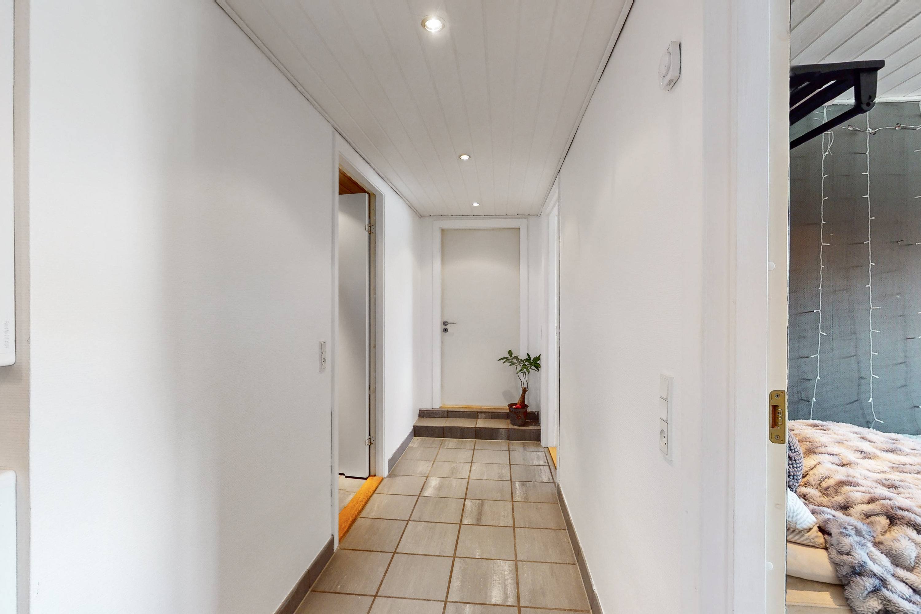 Fremhævet gang billede i fuldskærmstilstand. Billede af Nygade 27, 6900 Skjern