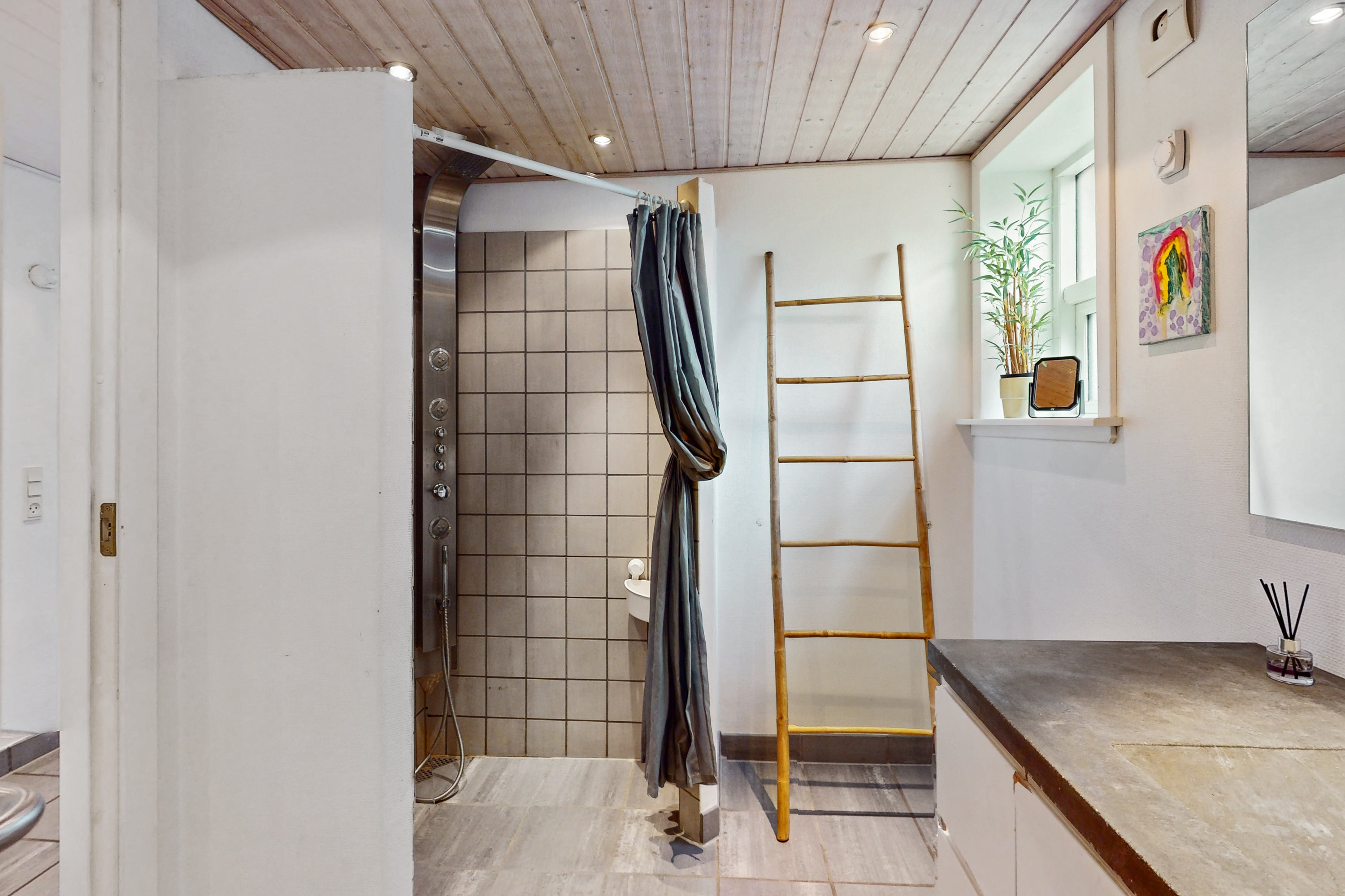 Fremhævet badeværelse  billede i fuldskærmstilstand. Billede af Nygade 27, 6900 Skjern