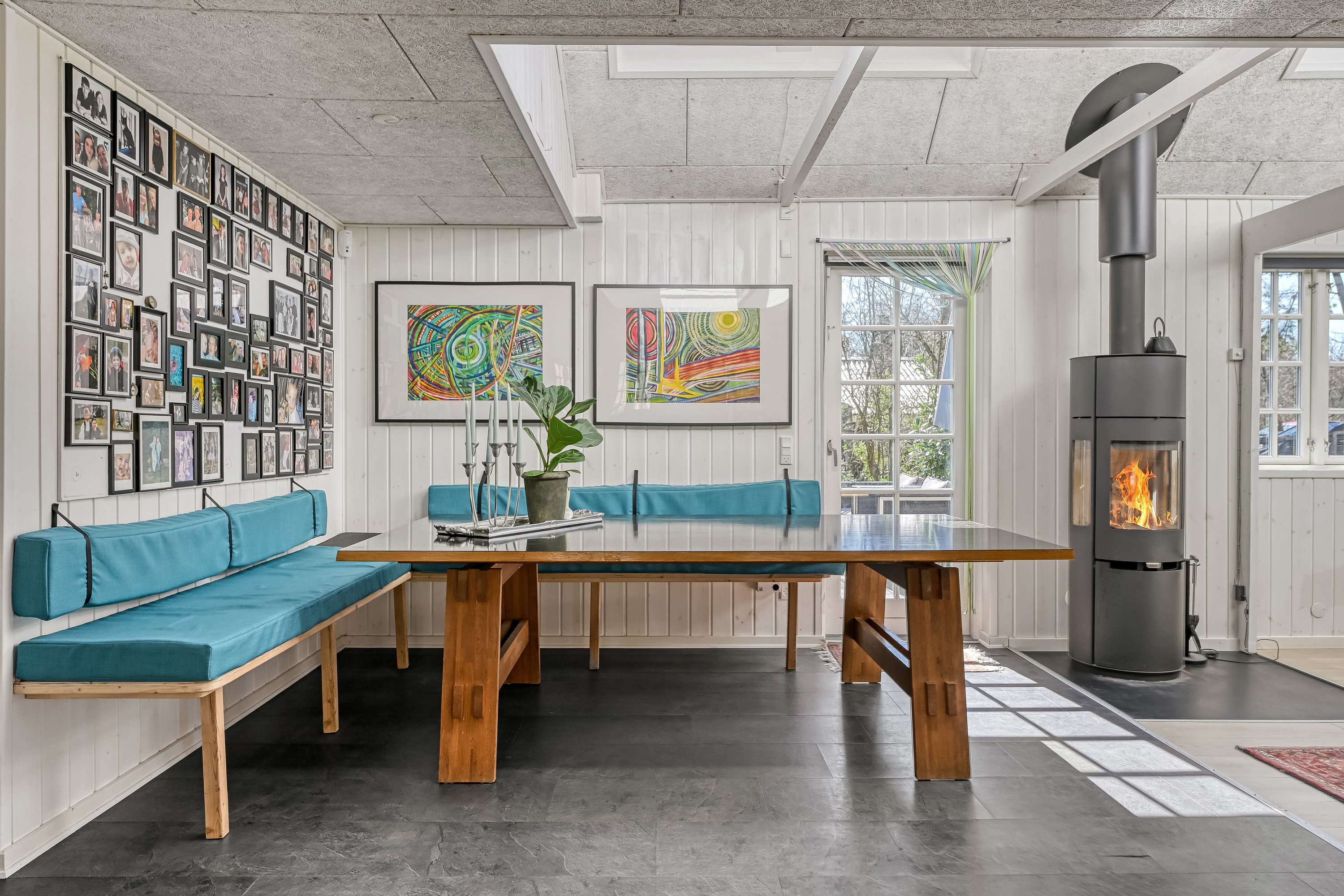 Fremhævet stue billede i fuldskærmstilstand. Billede af Sønderballevej 7, Ho, 6857 Blåvand