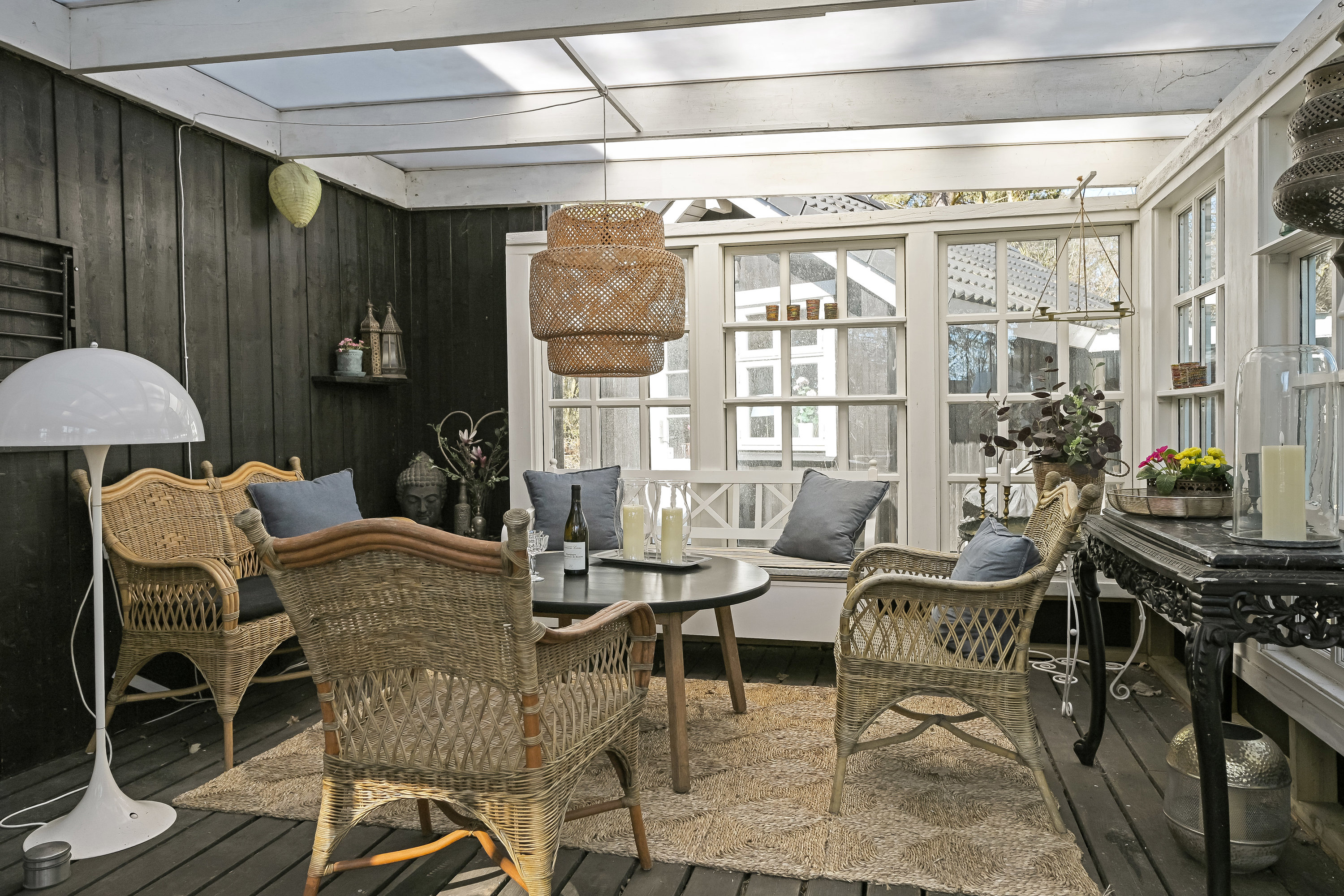 Fremhævet stue billede i fuldskærmstilstand. Billede af Sønderballevej 7, Ho, 6857 Blåvand