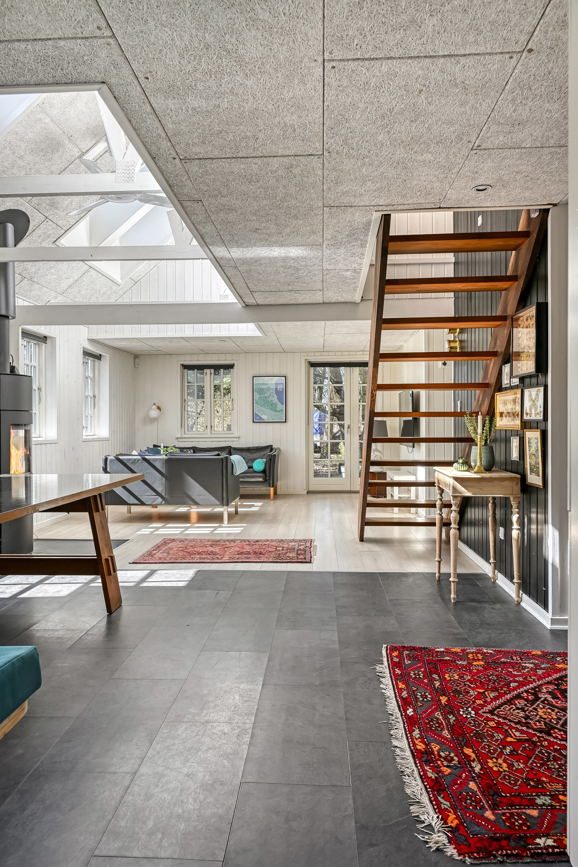 Fremhævet stue billede i fuldskærmstilstand. Billede af Sønderballevej 7, Ho, 6857 Blåvand