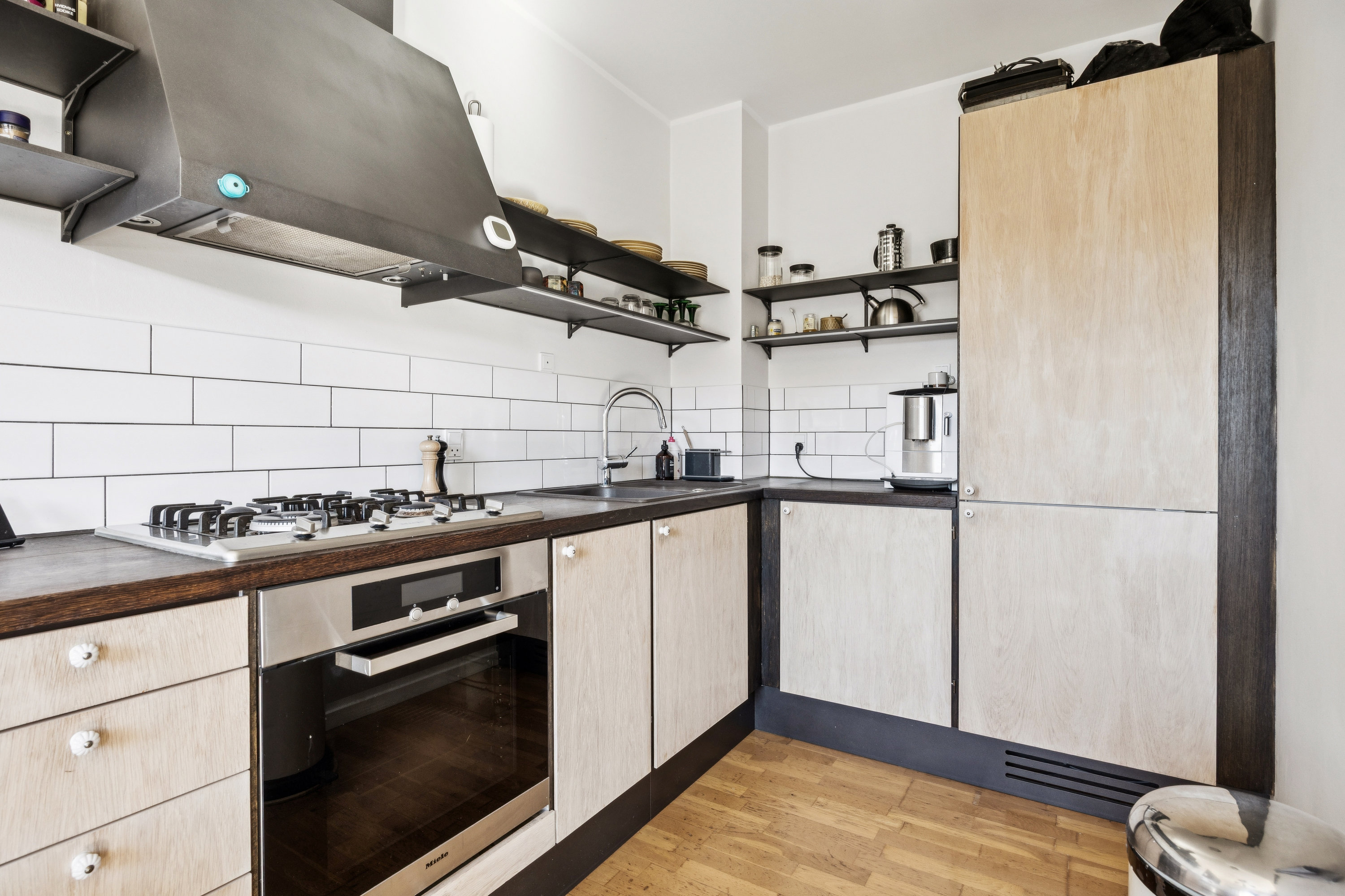 Fremhævet køkken billede i fuldskærmstilstand. Billede af Grønnegården 632B, 2670 Greve