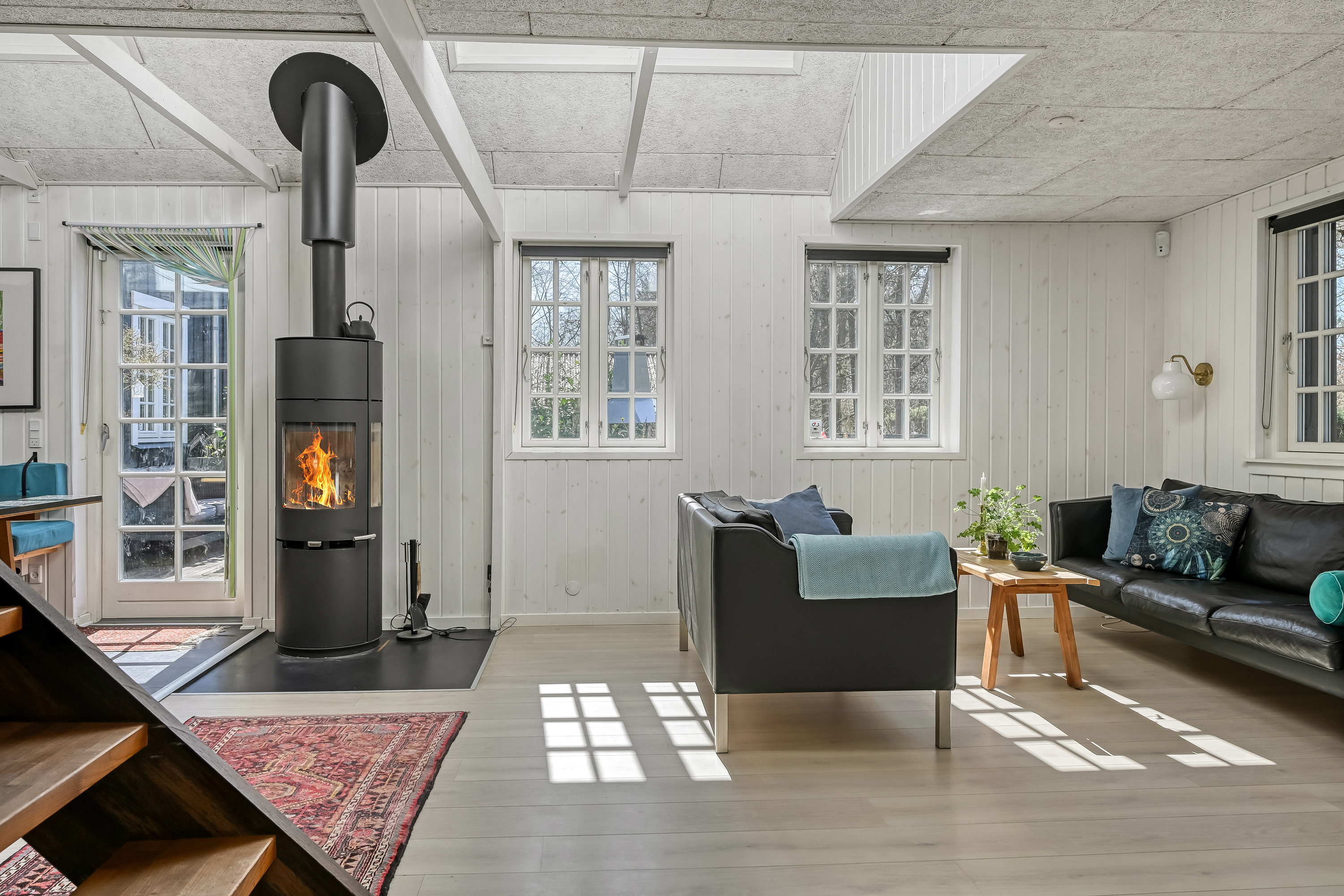 Fremhævet stue billede i fuldskærmstilstand. Billede af Sønderballevej 7, Ho, 6857 Blåvand