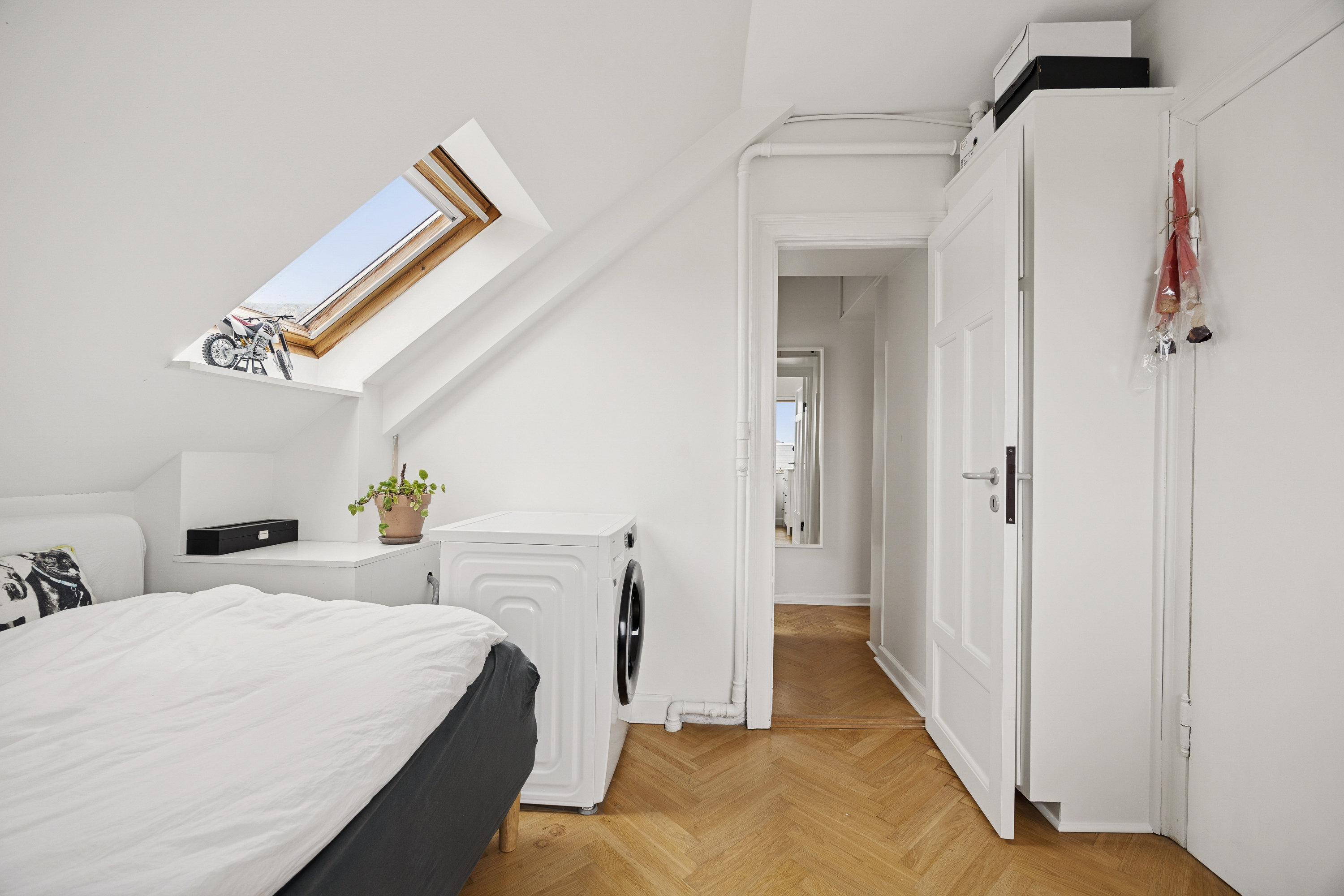 Fremhævet  billede i fuldskærmstilstand. Billede af Rosenørns Alle 65, 4. th., 1970 Frederiksberg C