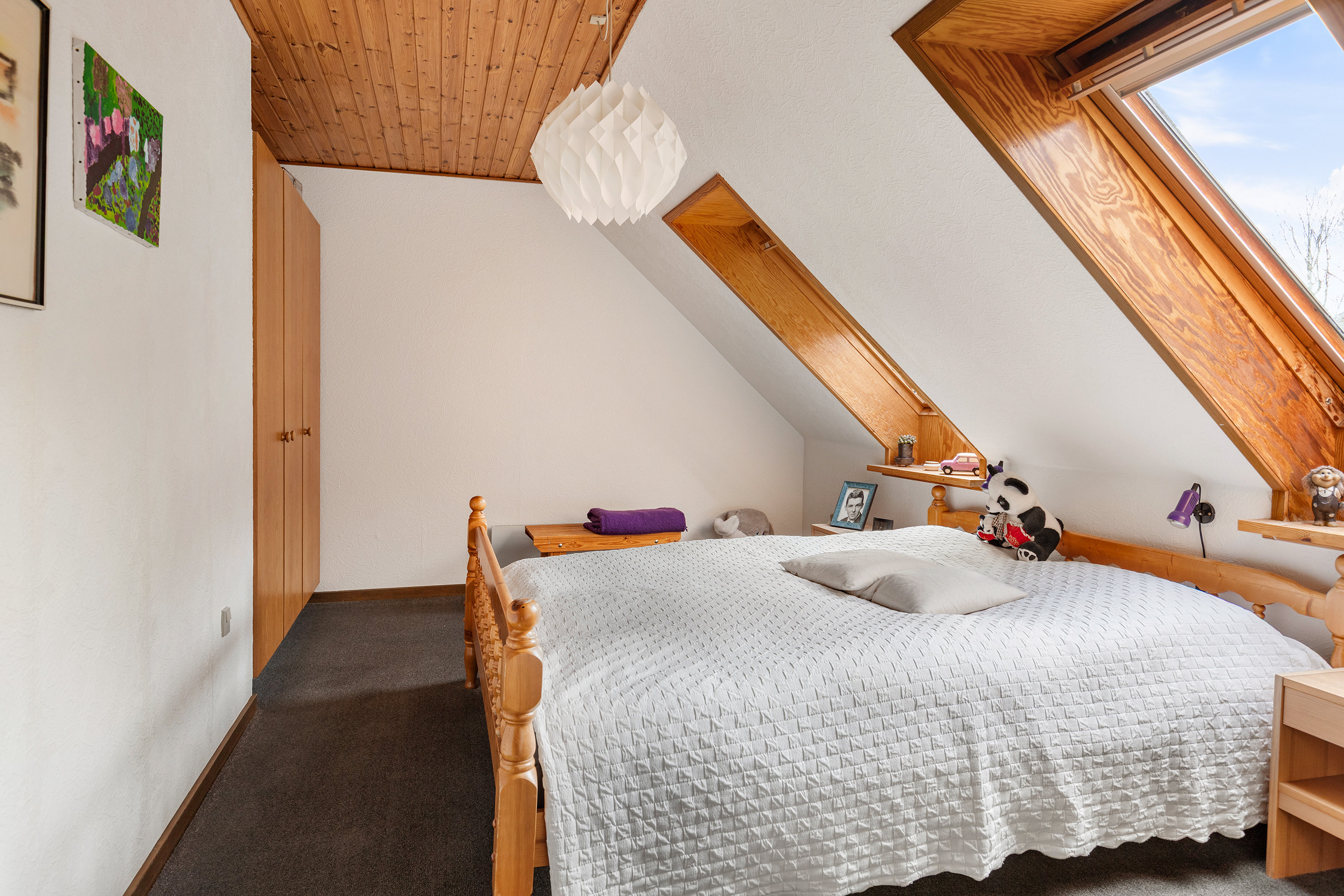 Fremhævet soveværelse billede i fuldskærmstilstand. Billede af Forsytiavej 5, Serritslev, 9700 Brønderslev