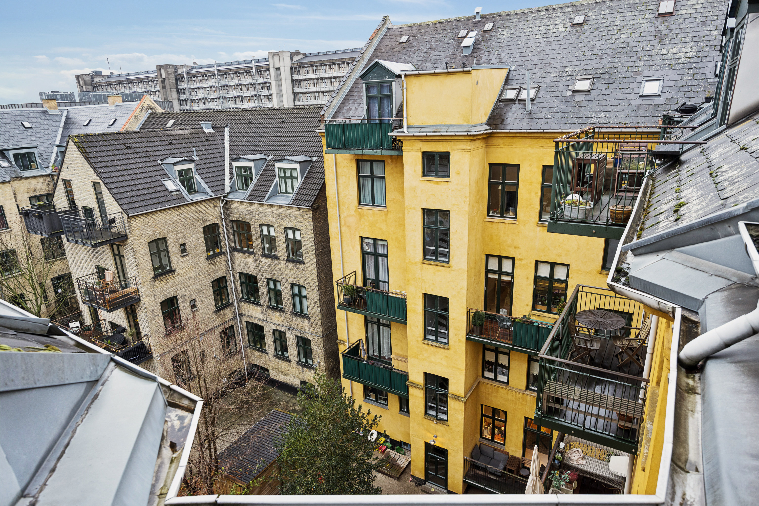 Fremhævet  billede i fuldskærmstilstand. Billede af Rosenørns Alle 65, 4. th., 1970 Frederiksberg C