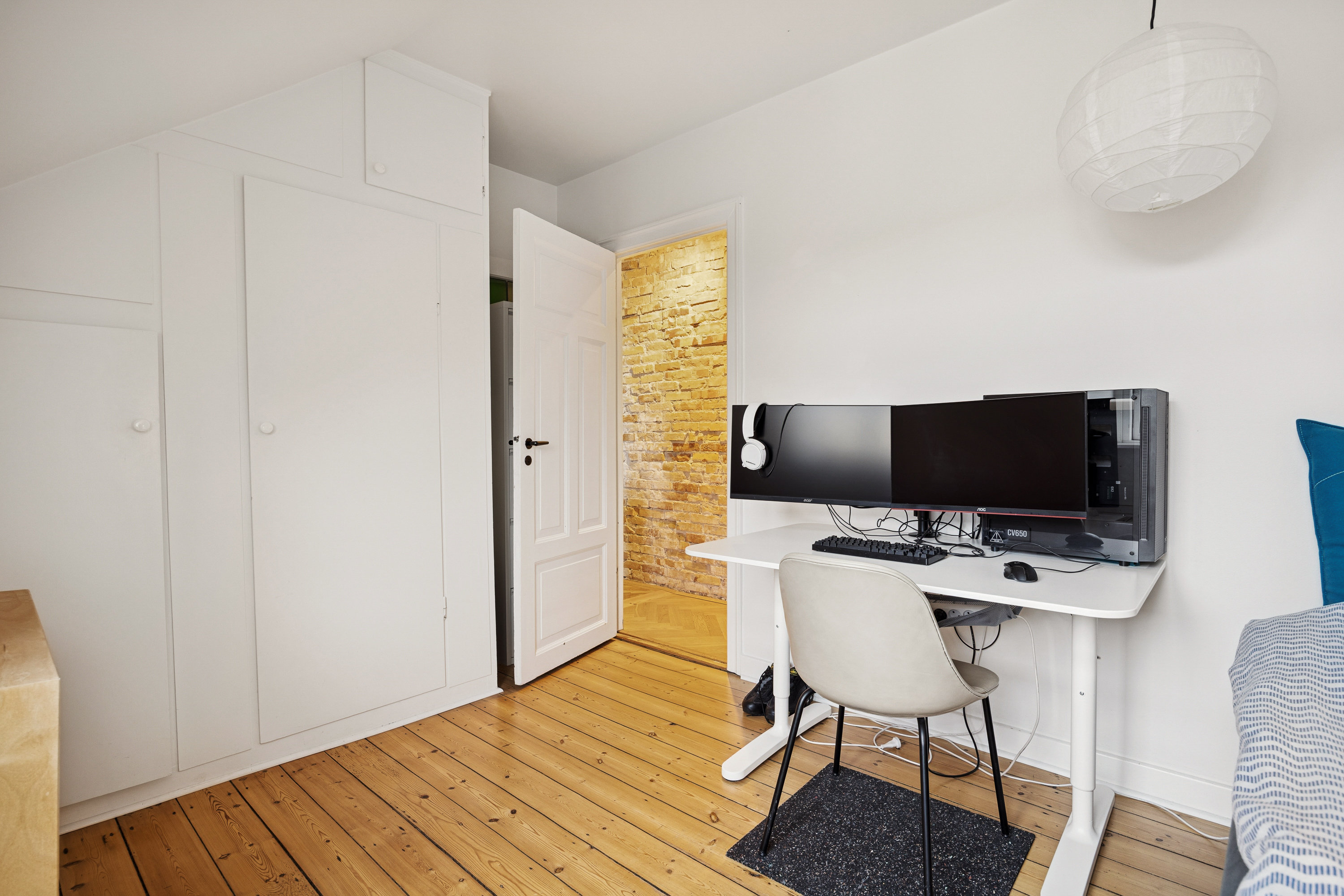 Fremhævet  billede i fuldskærmstilstand. Billede af Rosenørns Alle 65, 4. th., 1970 Frederiksberg C