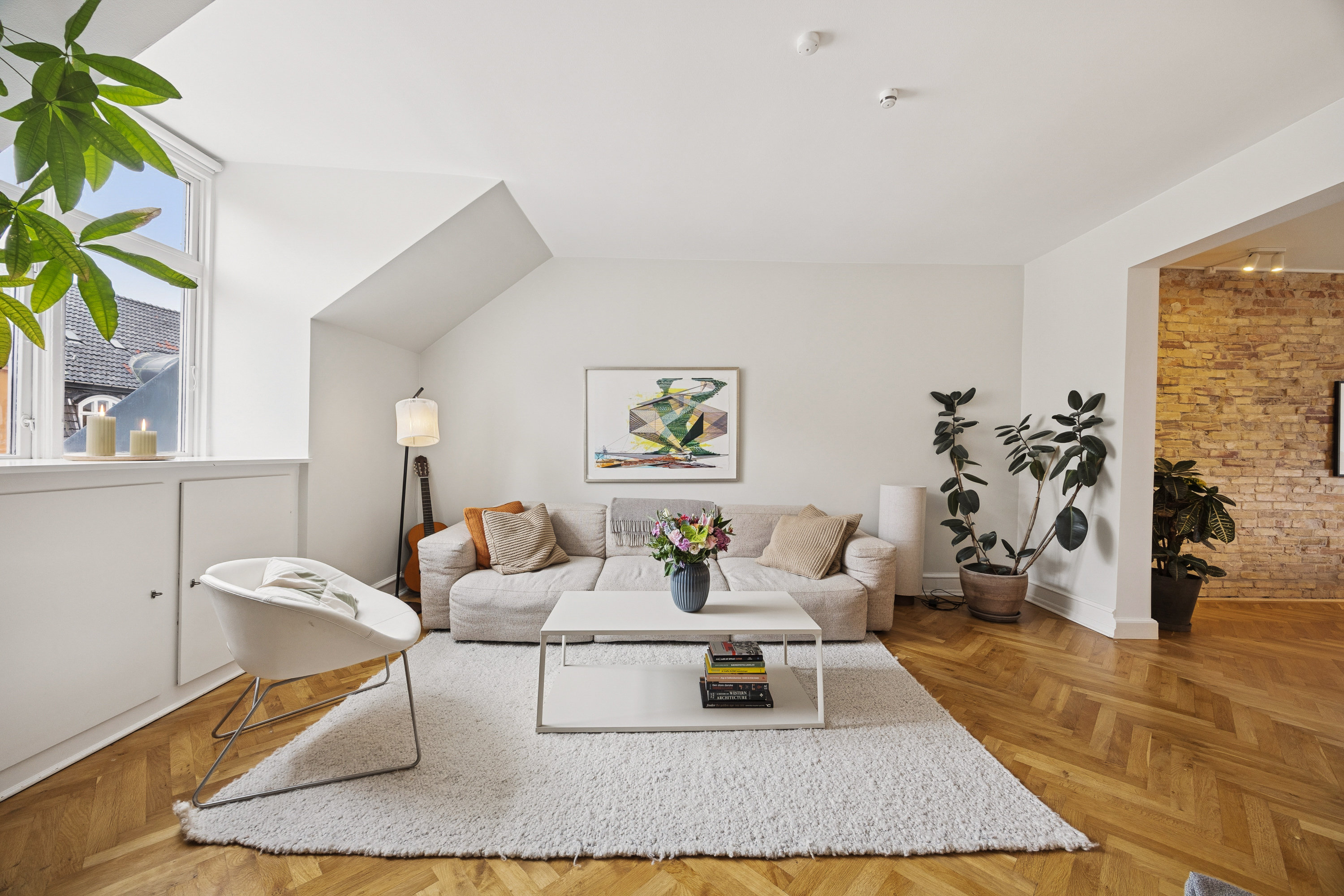 Fremhævet  billede i fuldskærmstilstand. Billede af Rosenørns Alle 65, 4. th., 1970 Frederiksberg C