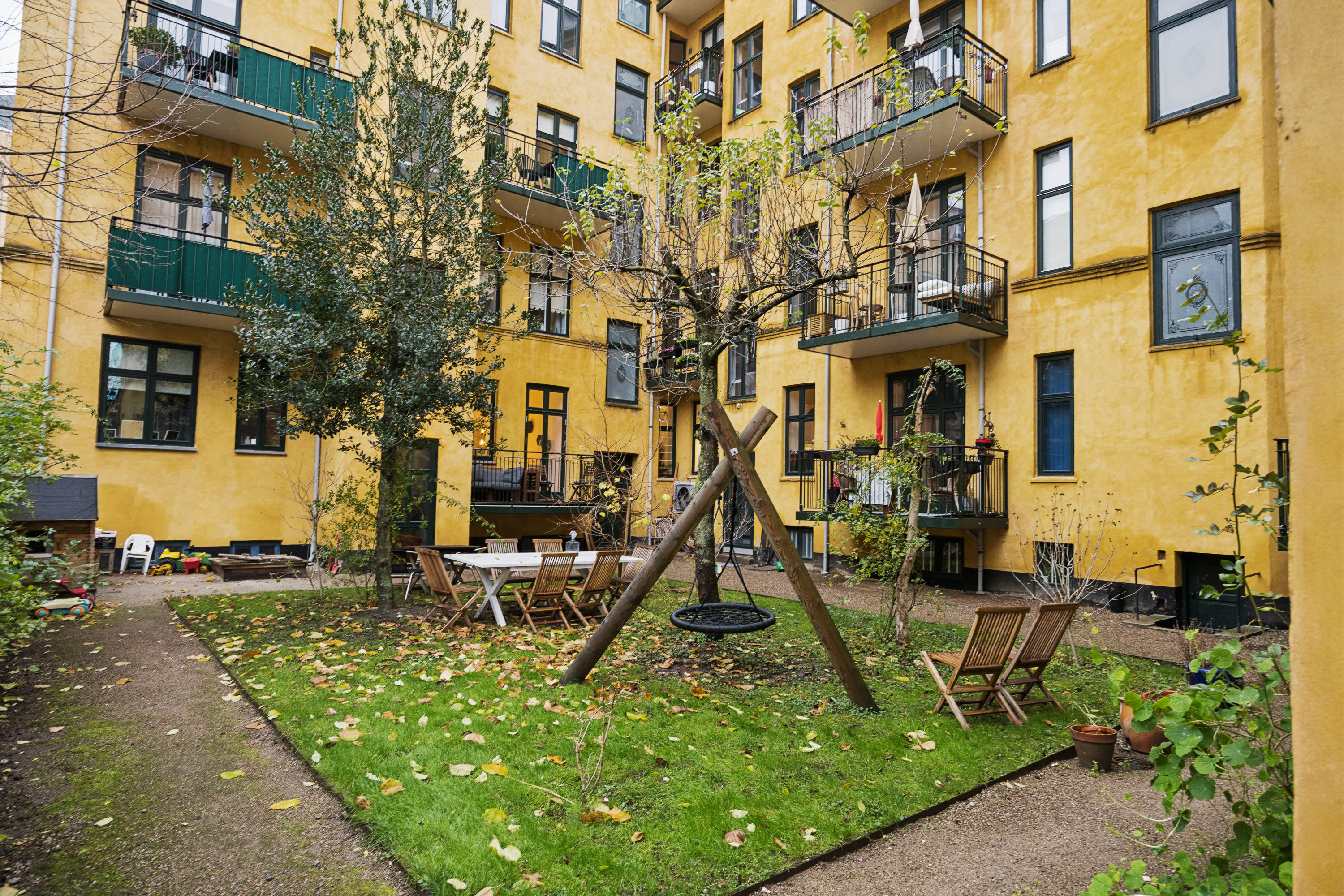 Fremhævet  billede i fuldskærmstilstand. Billede af Rosenørns Alle 65, 4. th., 1970 Frederiksberg C