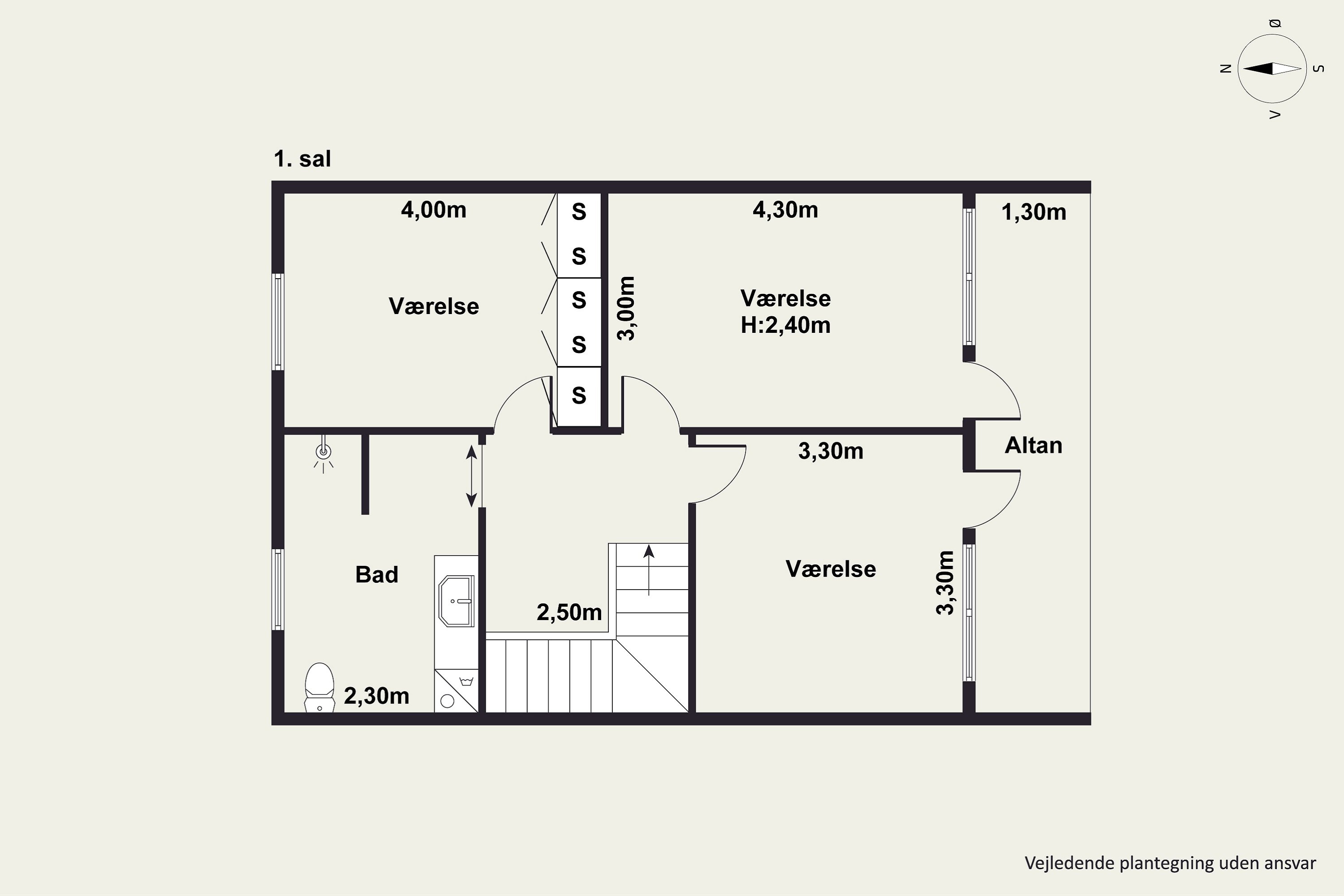 Plantegninger billede af Blåhegnet 52, 2670 Greve