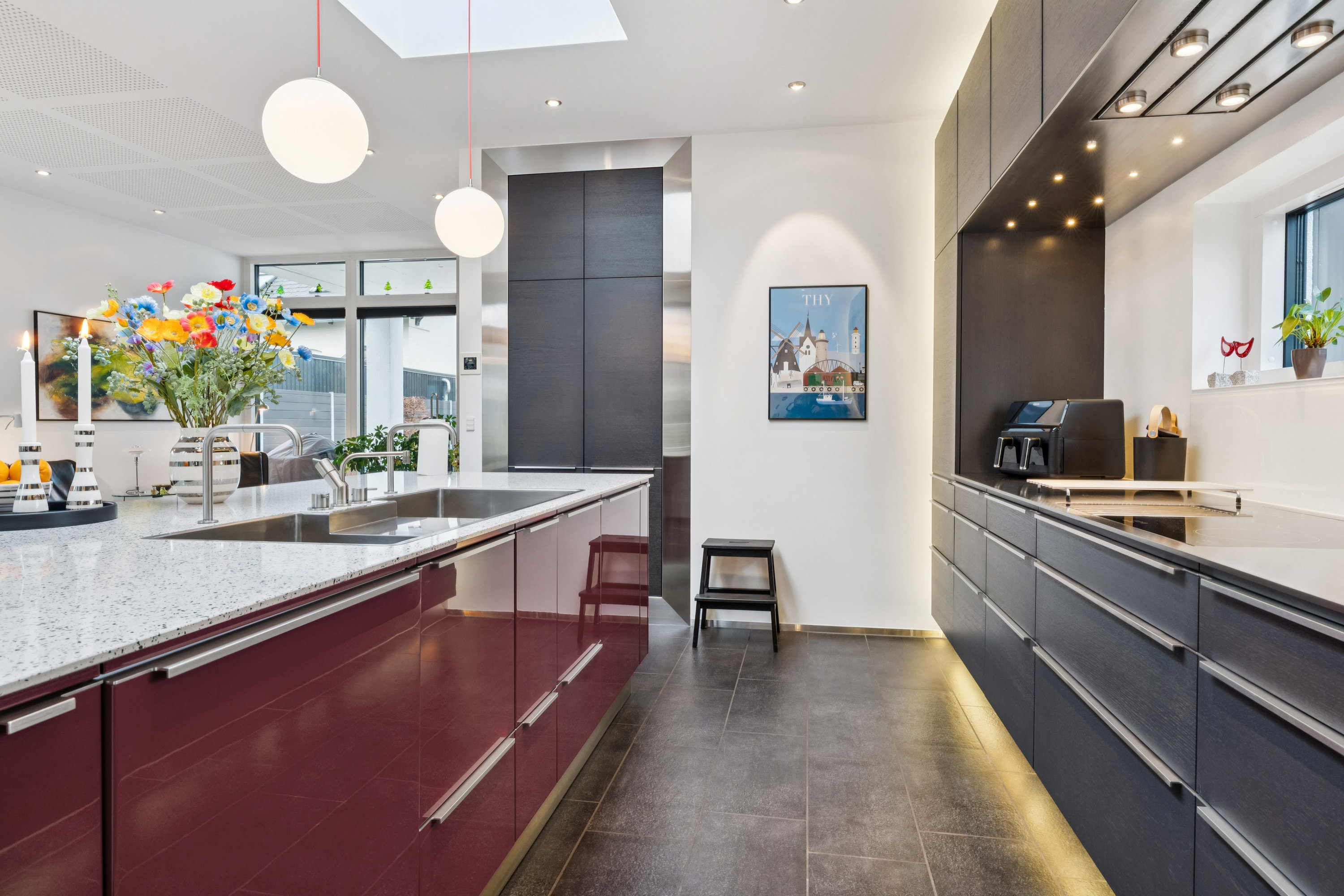 Fremhævet køkken billede i fuldskærmstilstand. Billede af Davids Alle 3, 9000 Aalborg