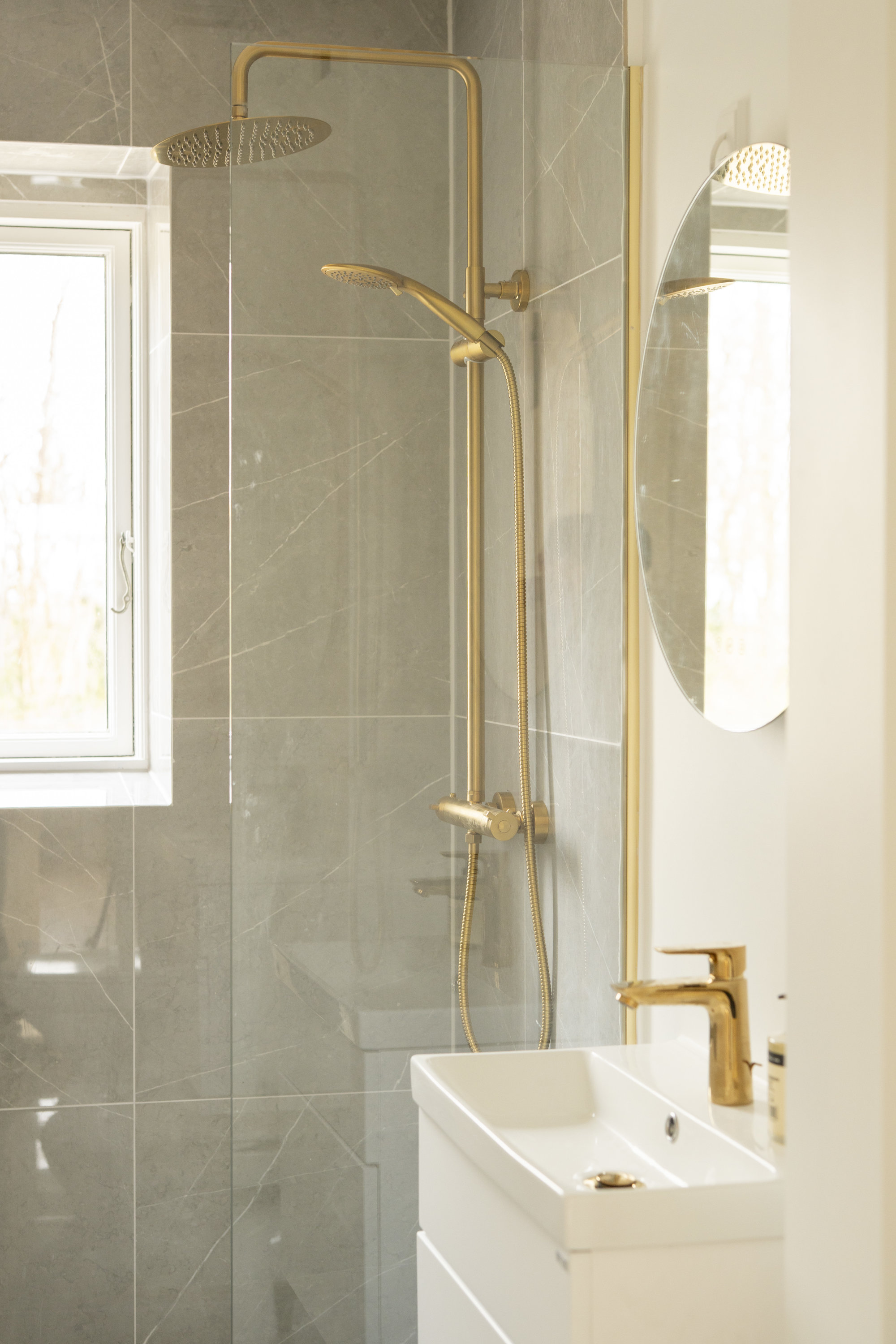 Fremhævet badeværelse billede i fuldskærmstilstand. Billede af Højagerparken 12, st.. tv., 2750 Ballerup