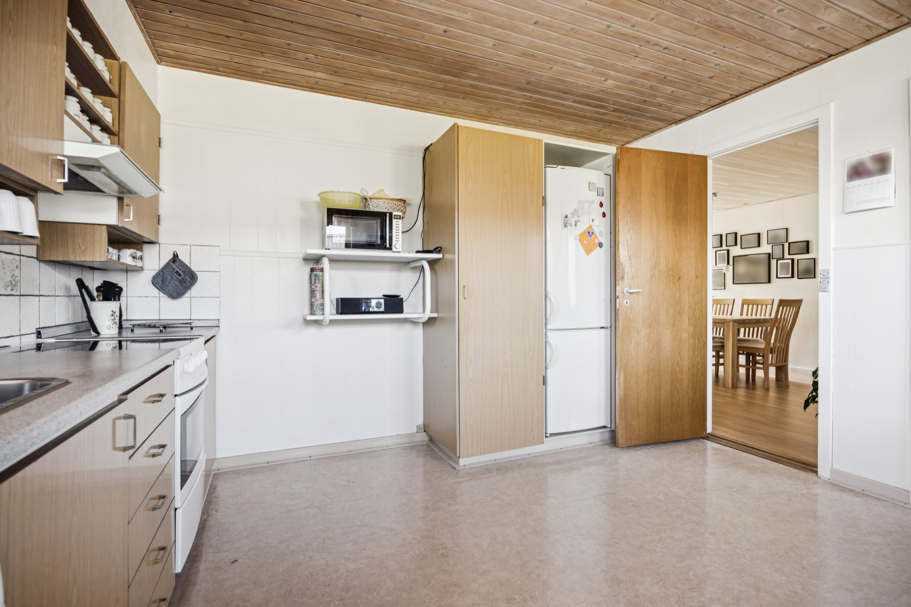 Fremhævet køkken billede i fuldskærmstilstand. Billede af Minervavej 2, Grindsted, 9310 Vodskov