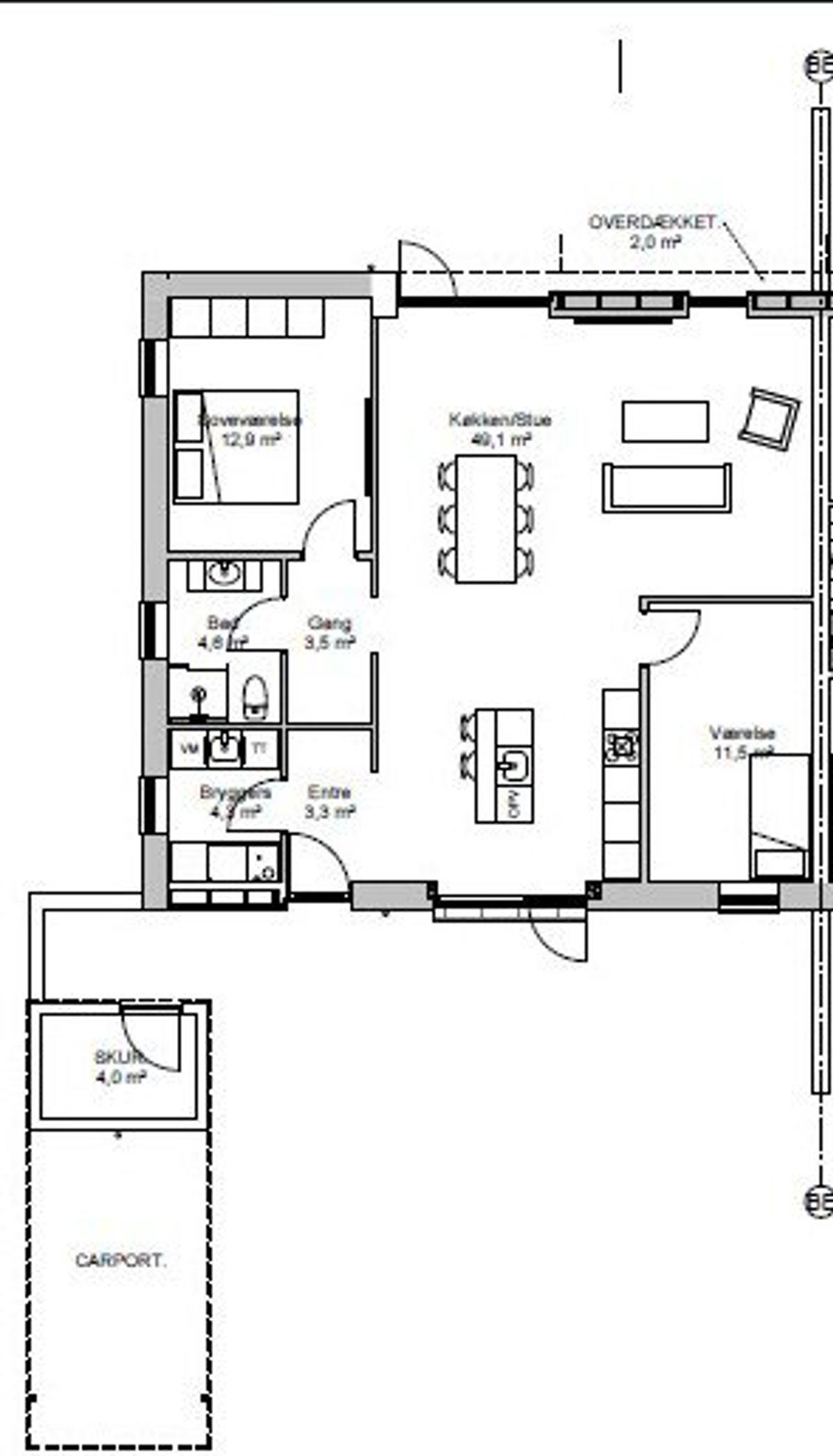 3-room house / townhouse in Herning image 3