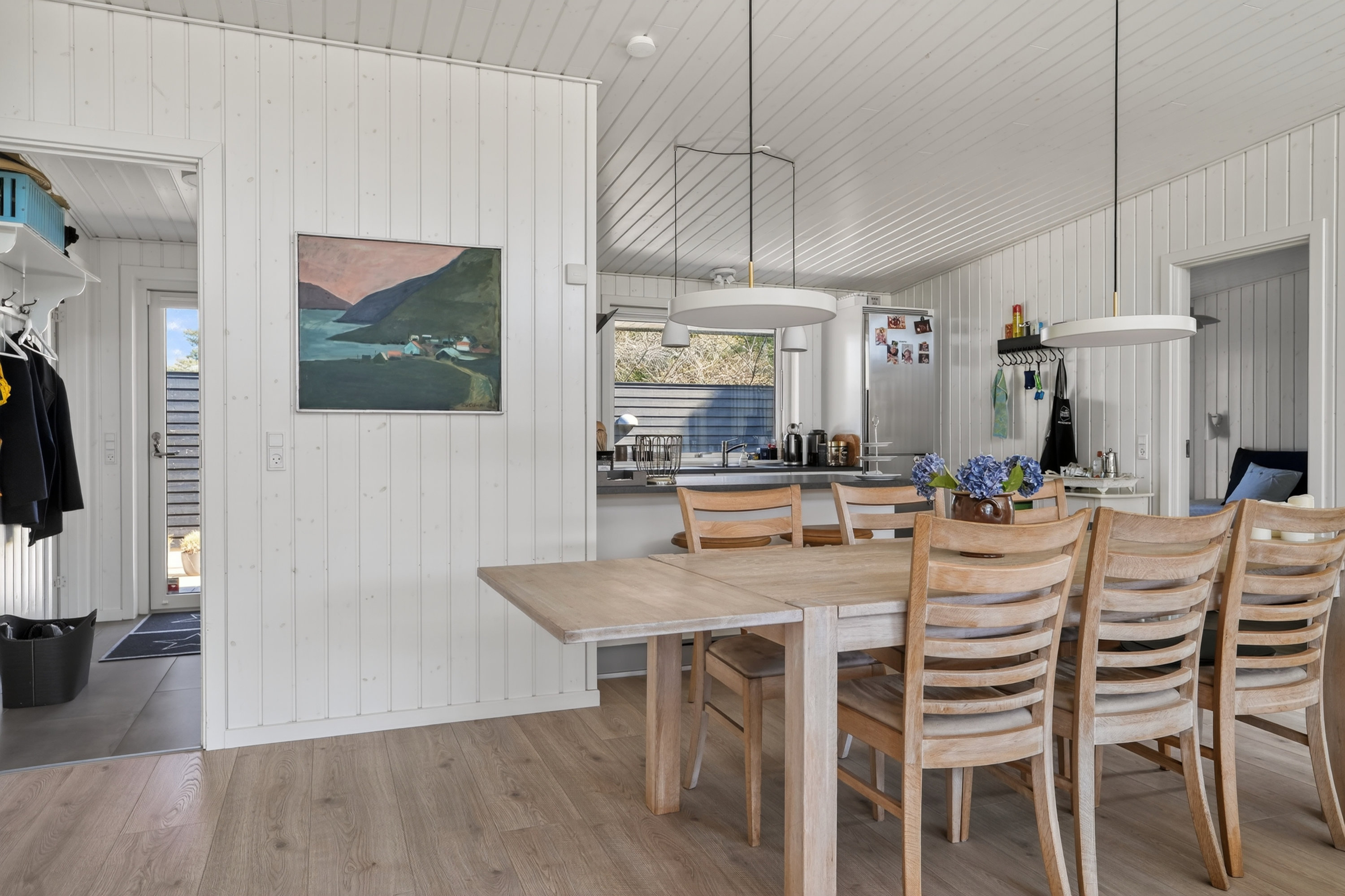 Fremhævet spisestue billede i fuldskærmstilstand. Billede af Thorsvej 62, Vester Lyng, 4500 Nykøbing Sj